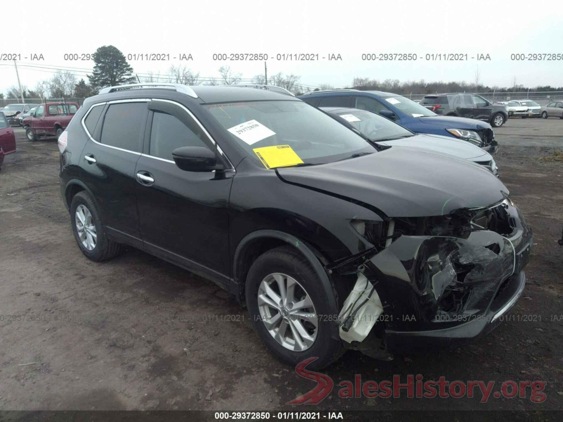 KNMAT2MT8GP597329 2016 NISSAN ROGUE