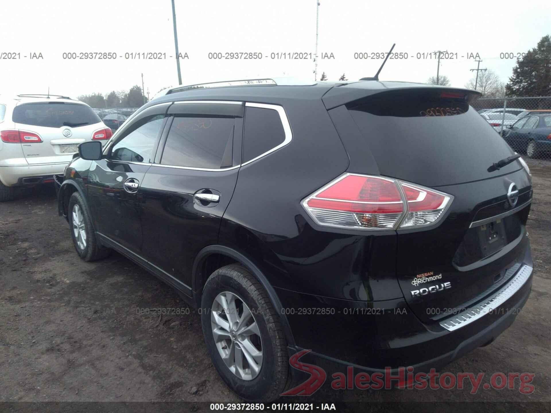 KNMAT2MT8GP597329 2016 NISSAN ROGUE