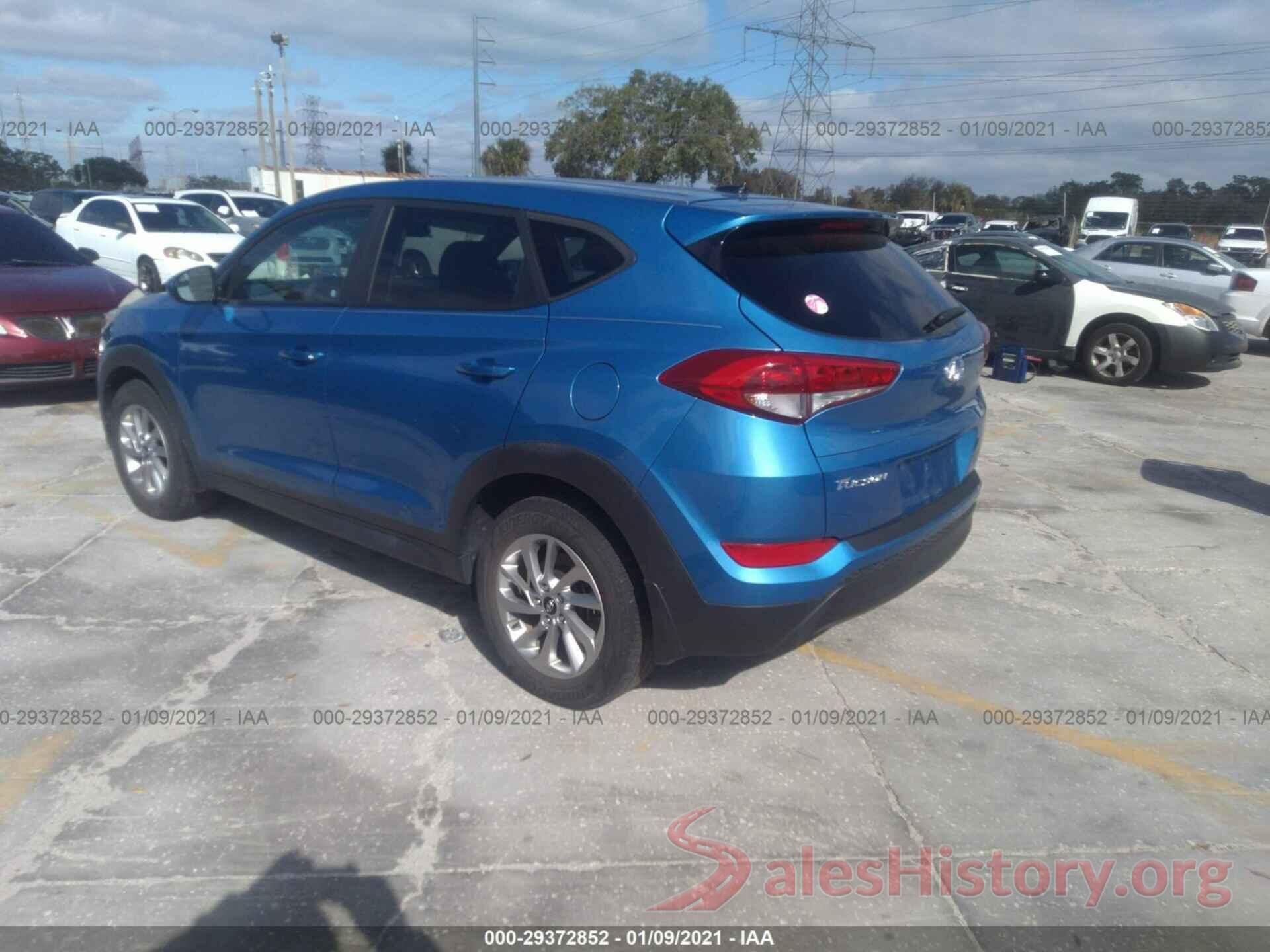 KM8J23A44GU226543 2016 HYUNDAI TUCSON