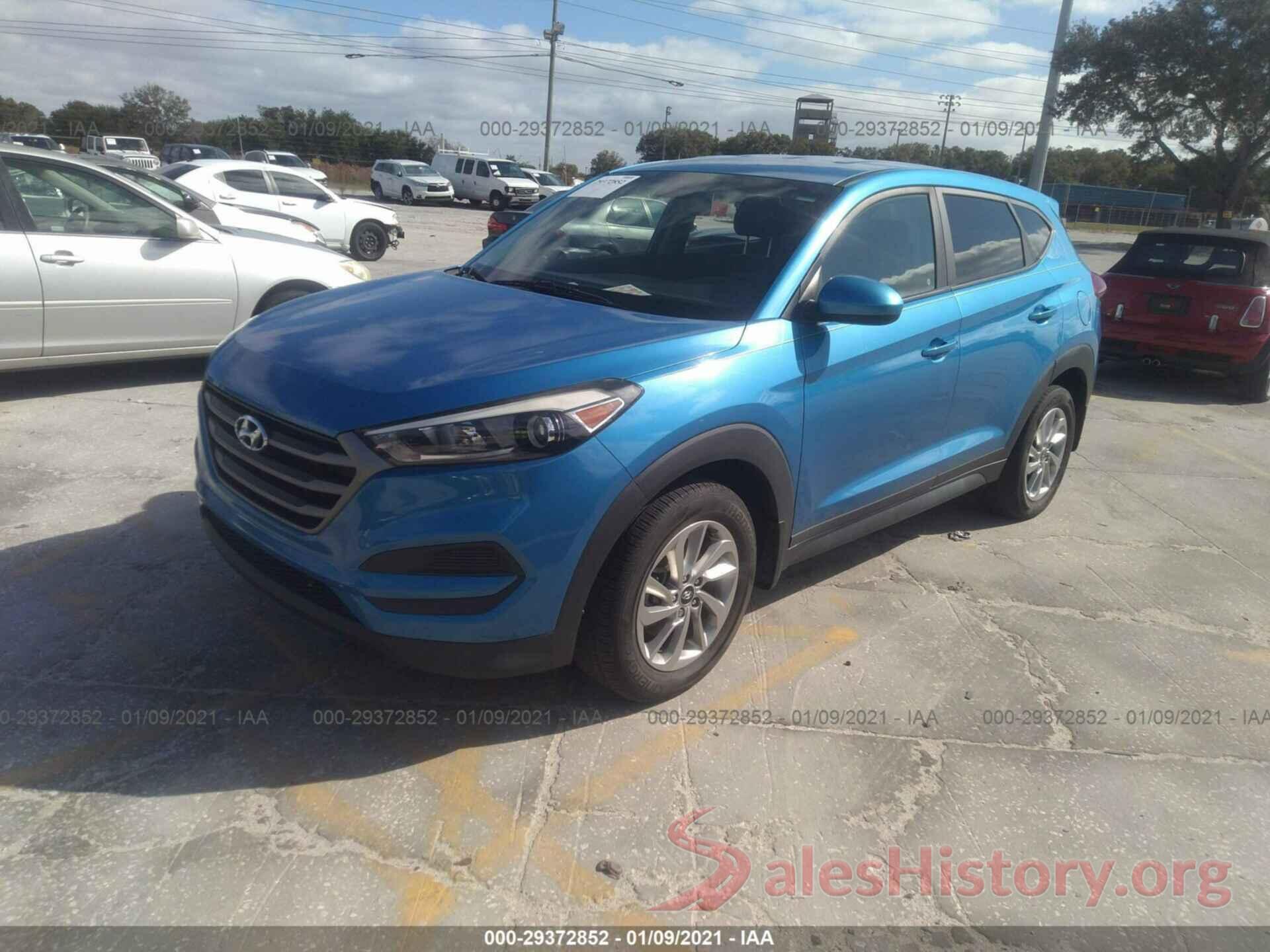 KM8J23A44GU226543 2016 HYUNDAI TUCSON