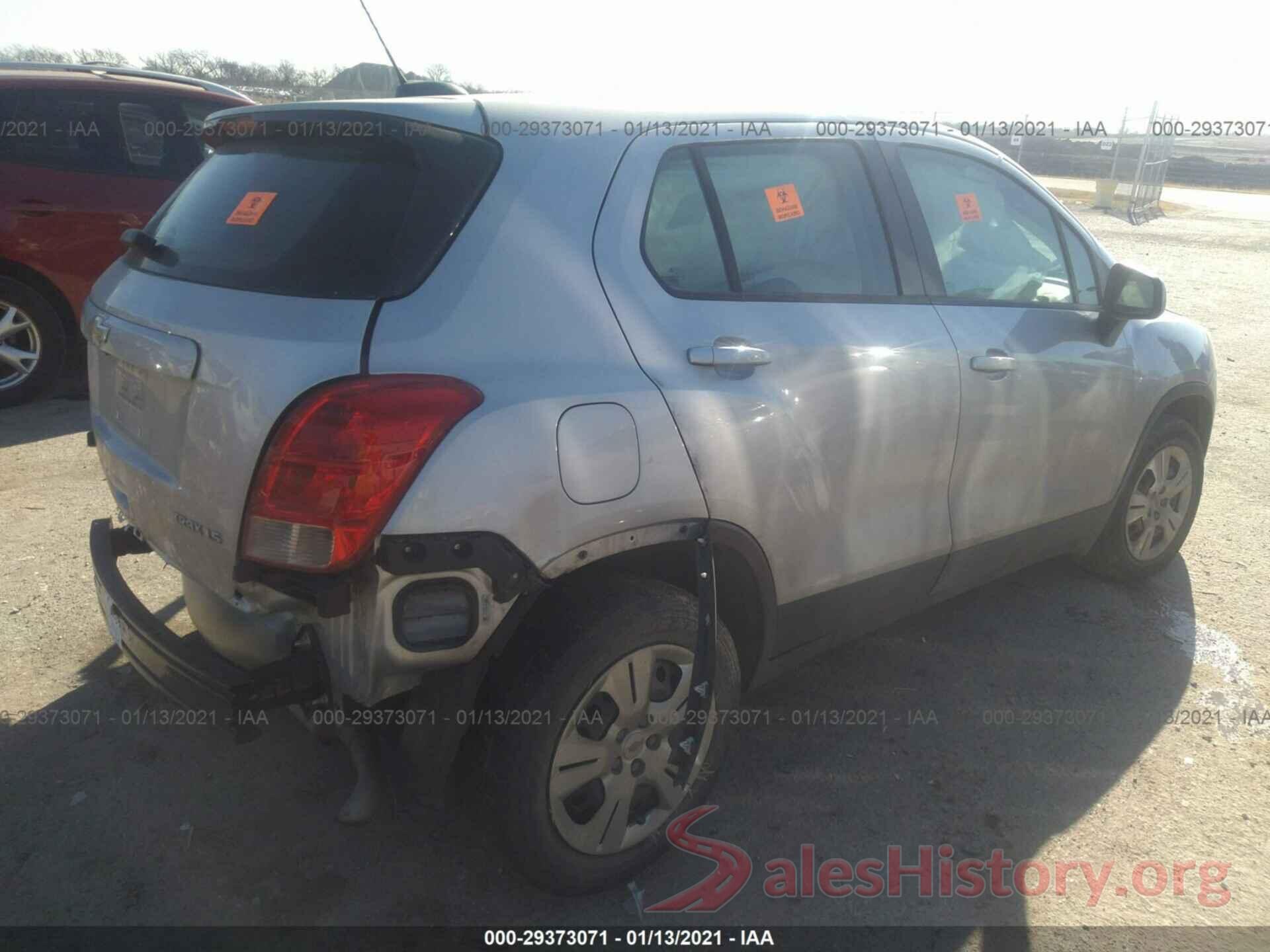 3GNCJKSB8GL235111 2016 CHEVROLET TRAX