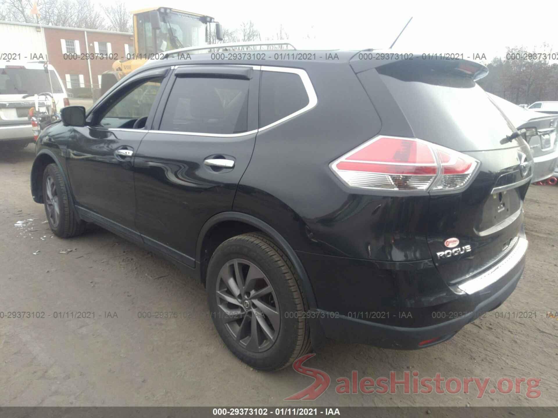 5N1AT2MV0GC898407 2016 NISSAN ROGUE