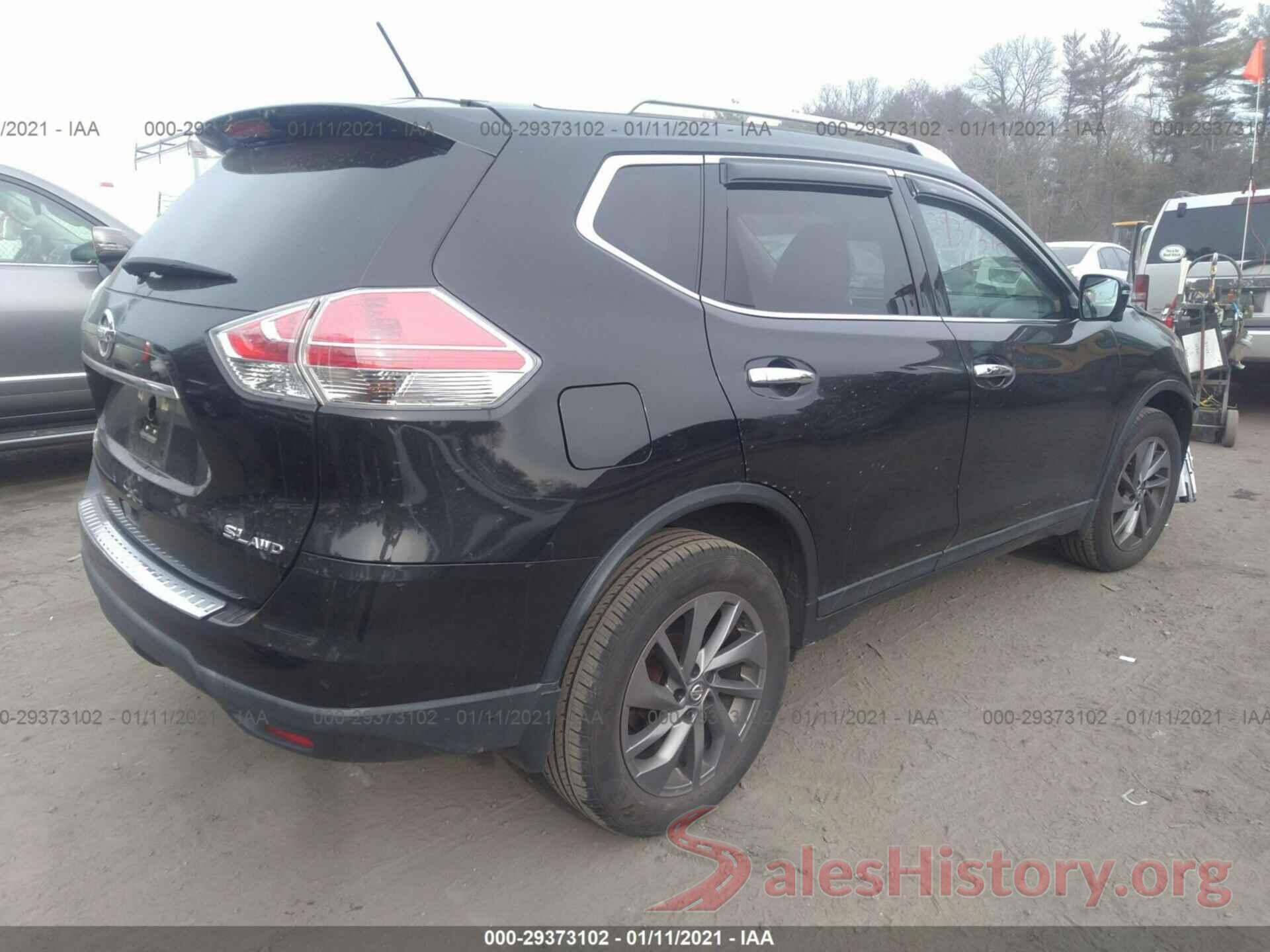 5N1AT2MV0GC898407 2016 NISSAN ROGUE