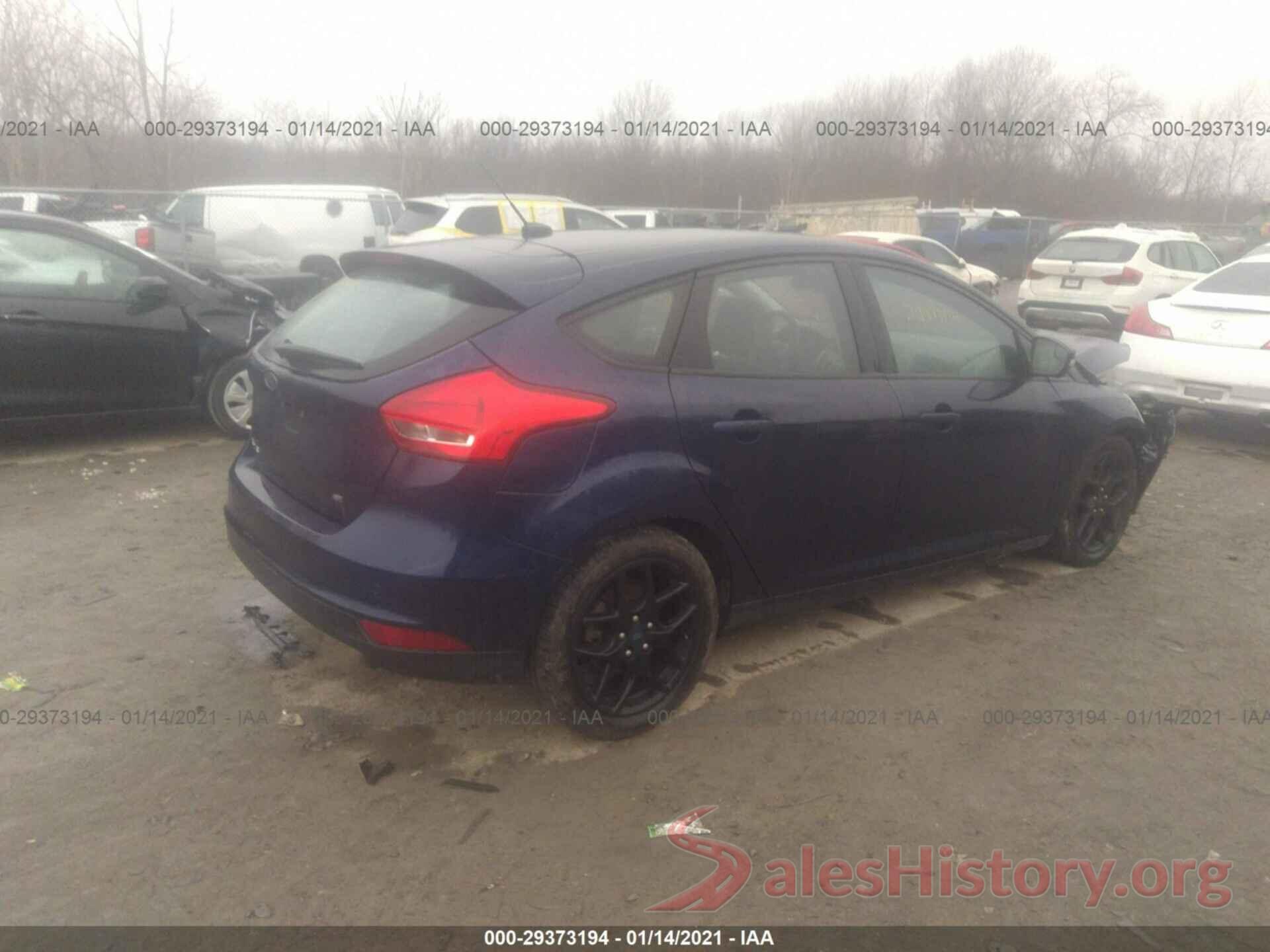 1FADP3K25GL287461 2016 FORD FOCUS