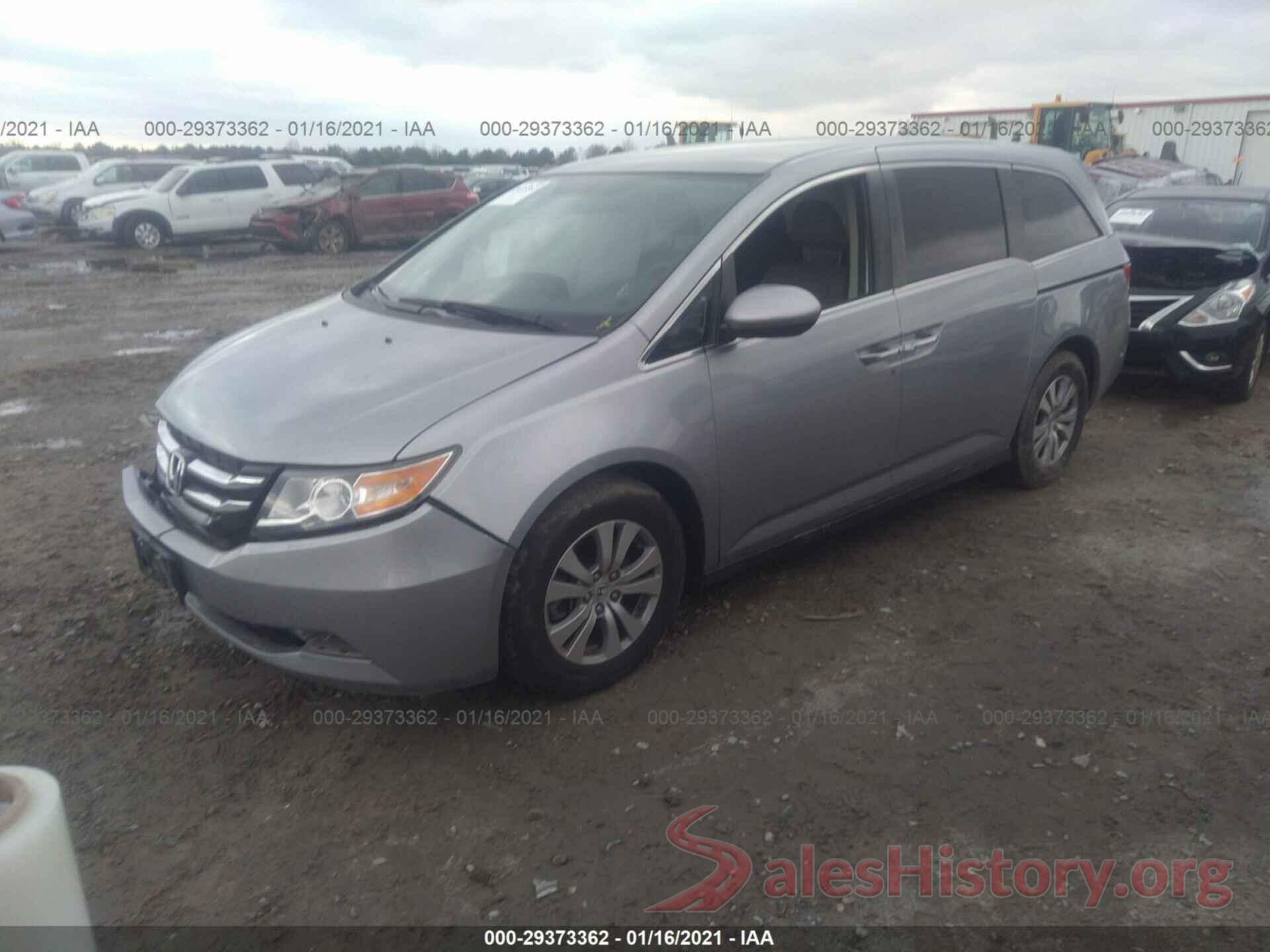 5FNRL5H3XHB022806 2017 HONDA ODYSSEY