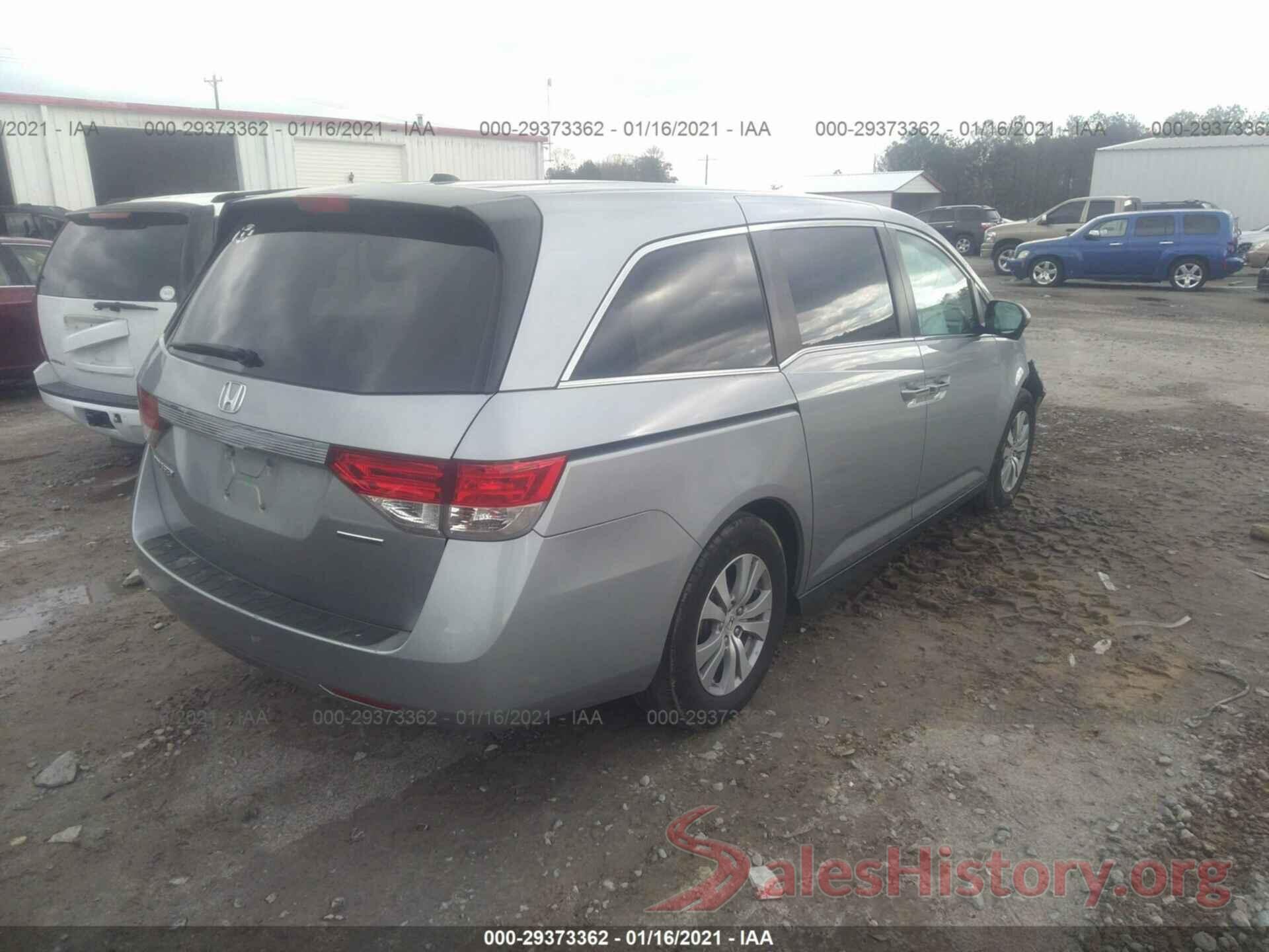 5FNRL5H3XHB022806 2017 HONDA ODYSSEY