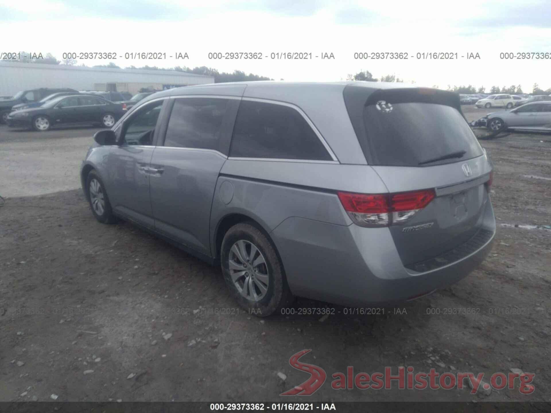 5FNRL5H3XHB022806 2017 HONDA ODYSSEY