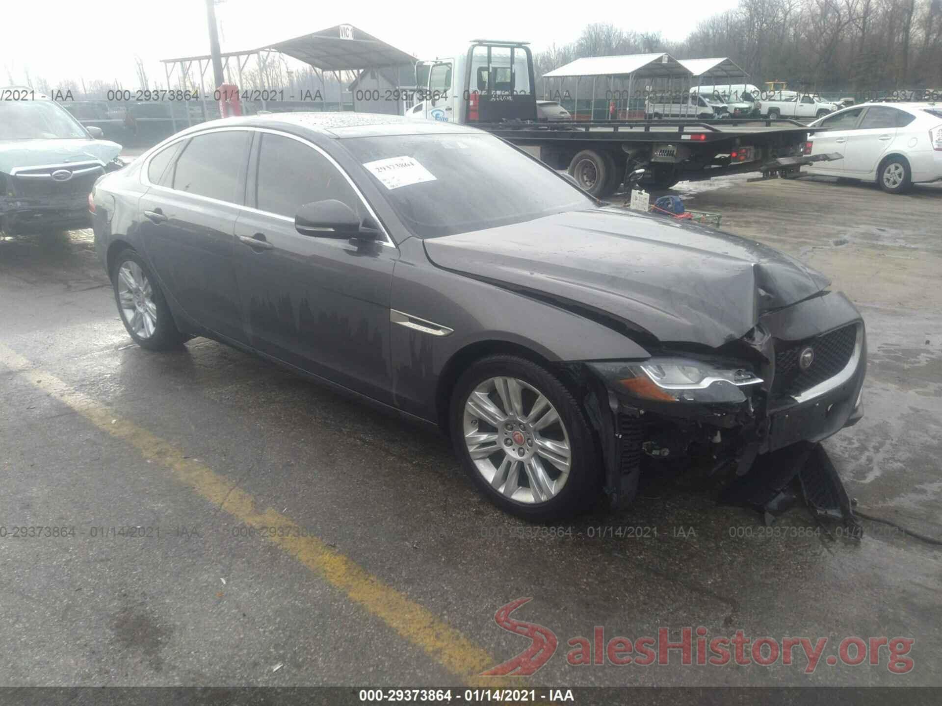 SAJBD4BV5GCY09288 2016 JAGUAR XF