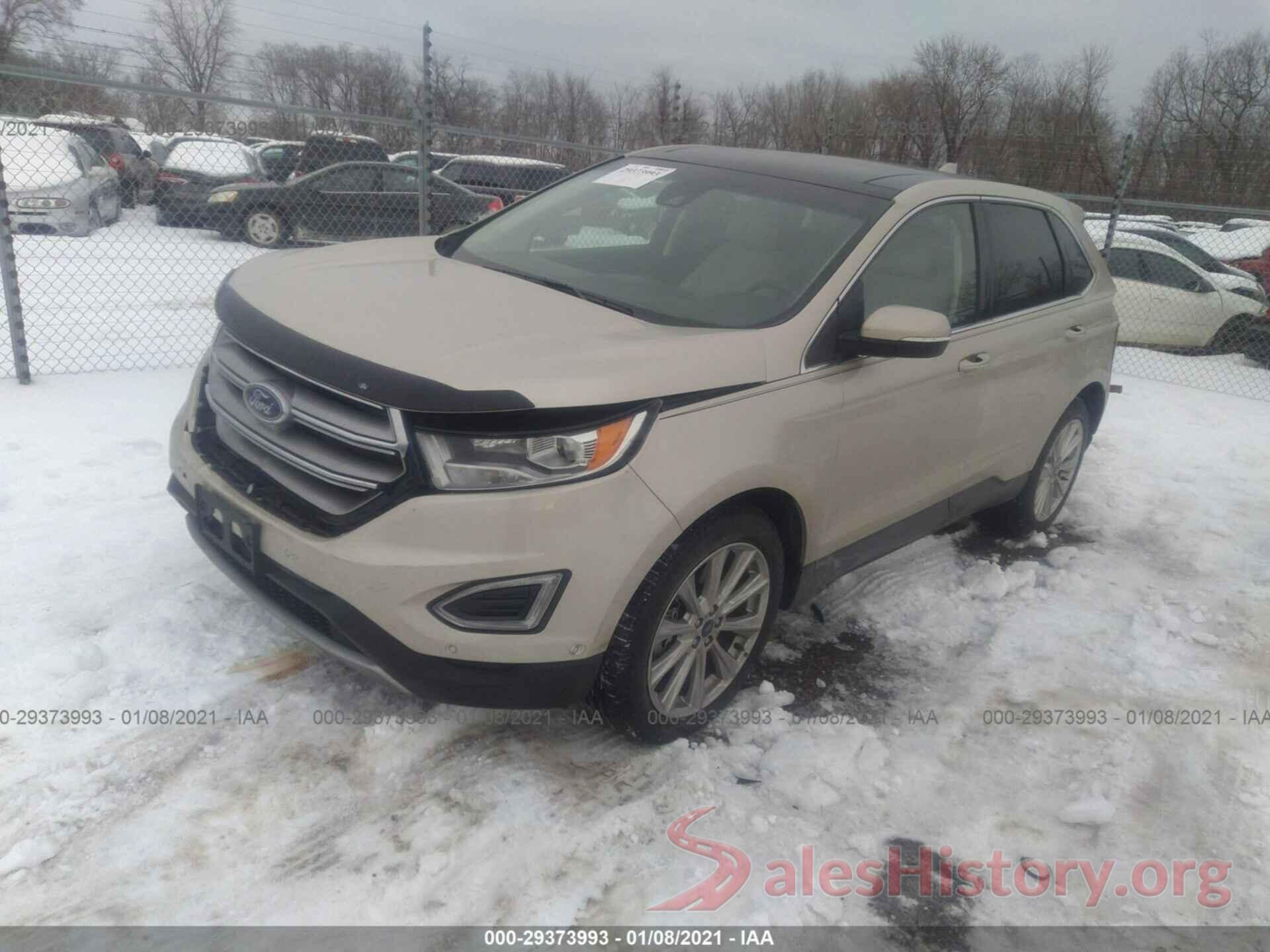 2FMPK4K88HBC15358 2017 FORD EDGE