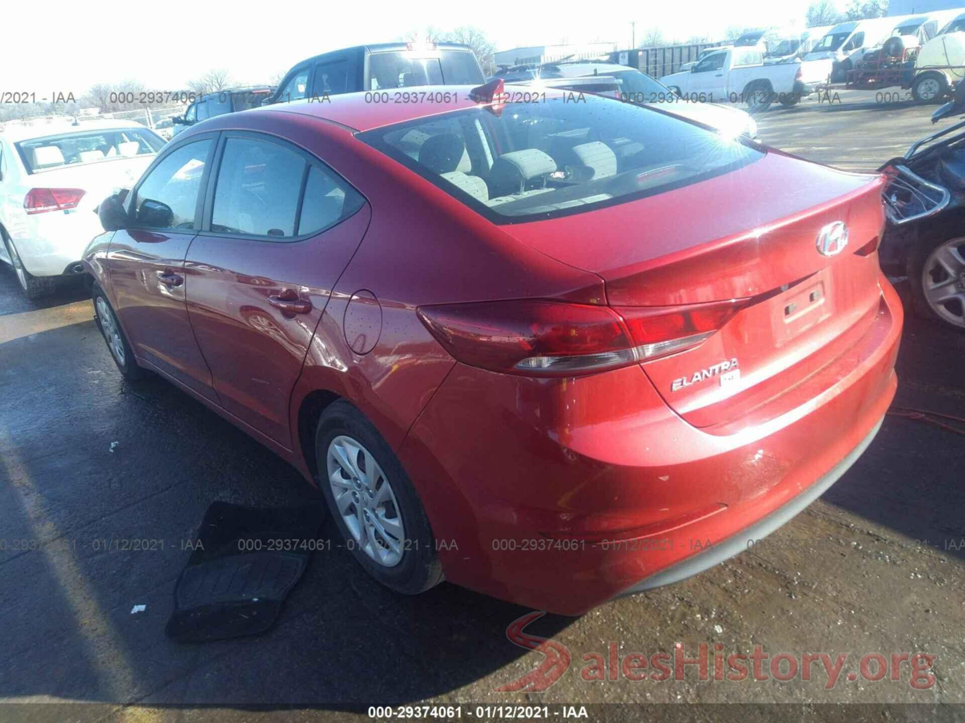 5NPD74LF9HH127509 2017 HYUNDAI ELANTRA