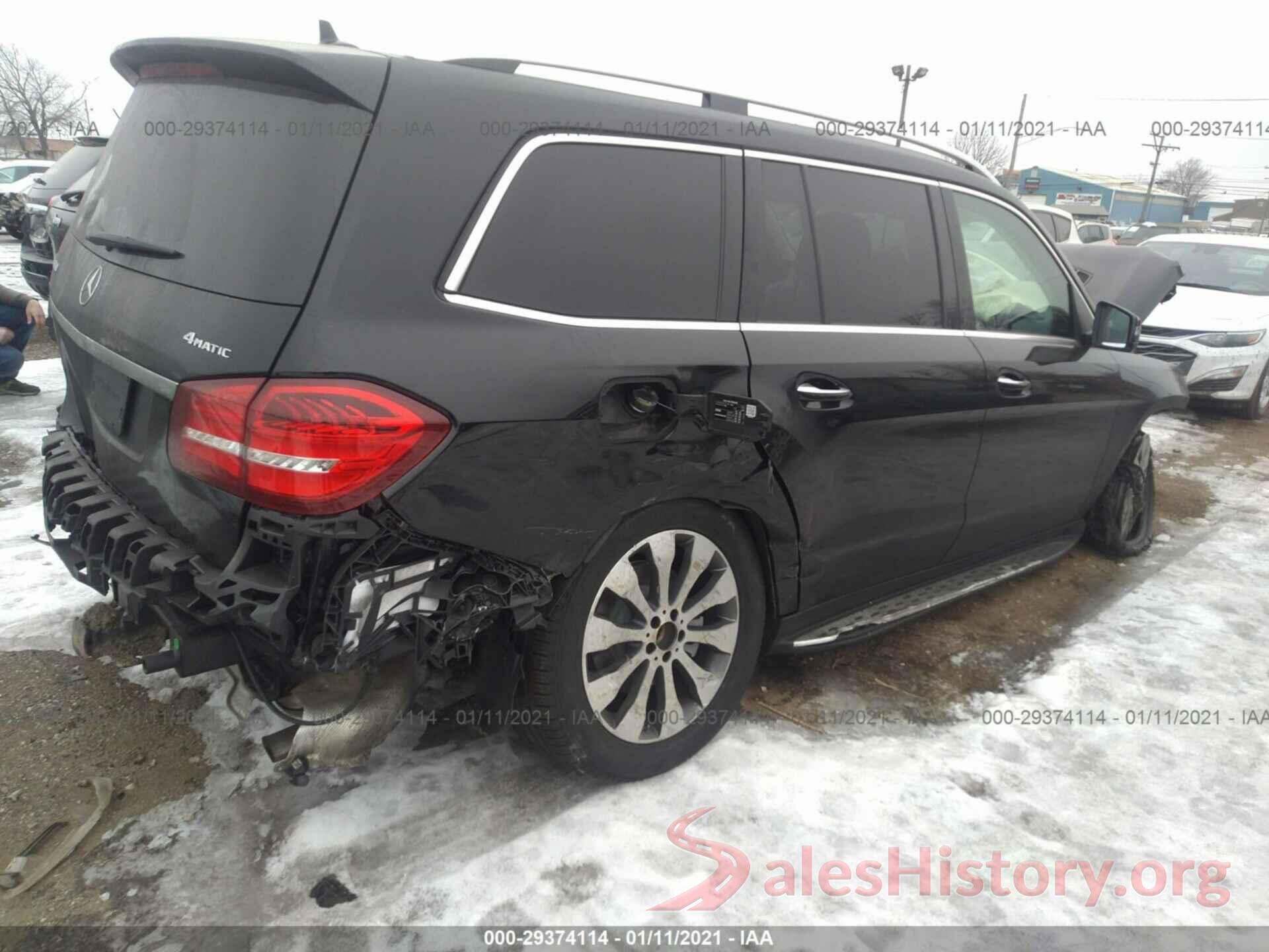 4JGDF6EE9KB237077 2019 MERCEDES-BENZ GLS