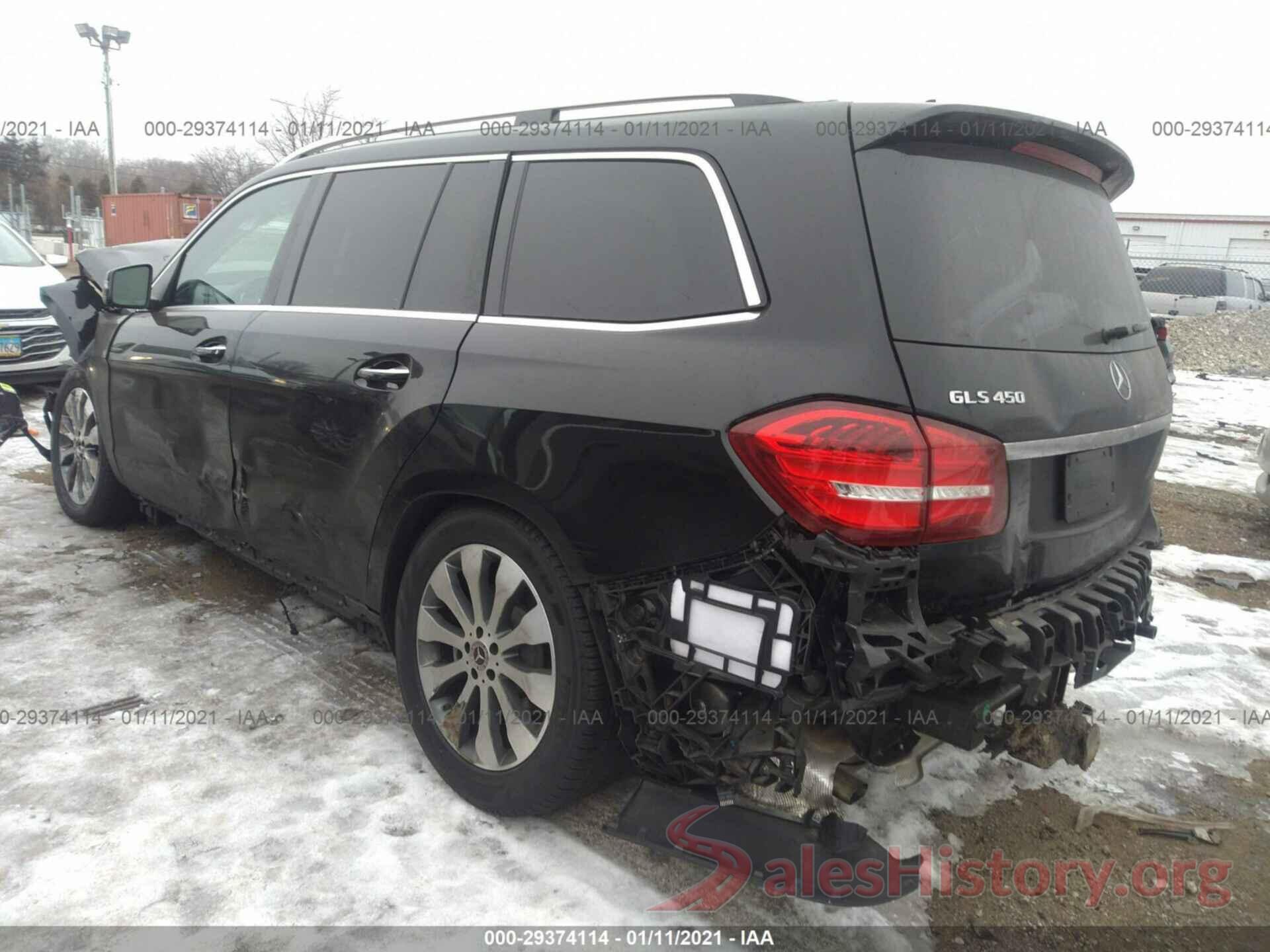 4JGDF6EE9KB237077 2019 MERCEDES-BENZ GLS