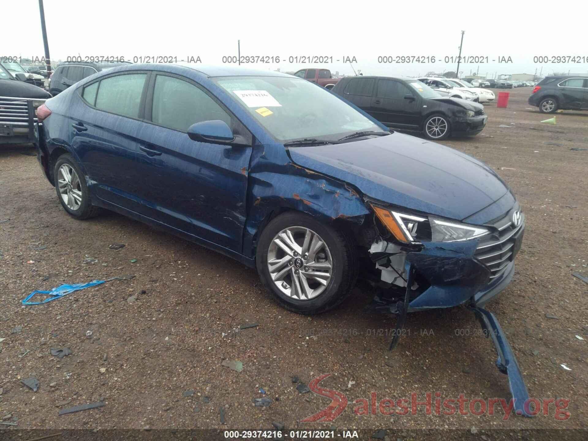 5NPD84LF1KH422107 2019 HYUNDAI ELANTRA