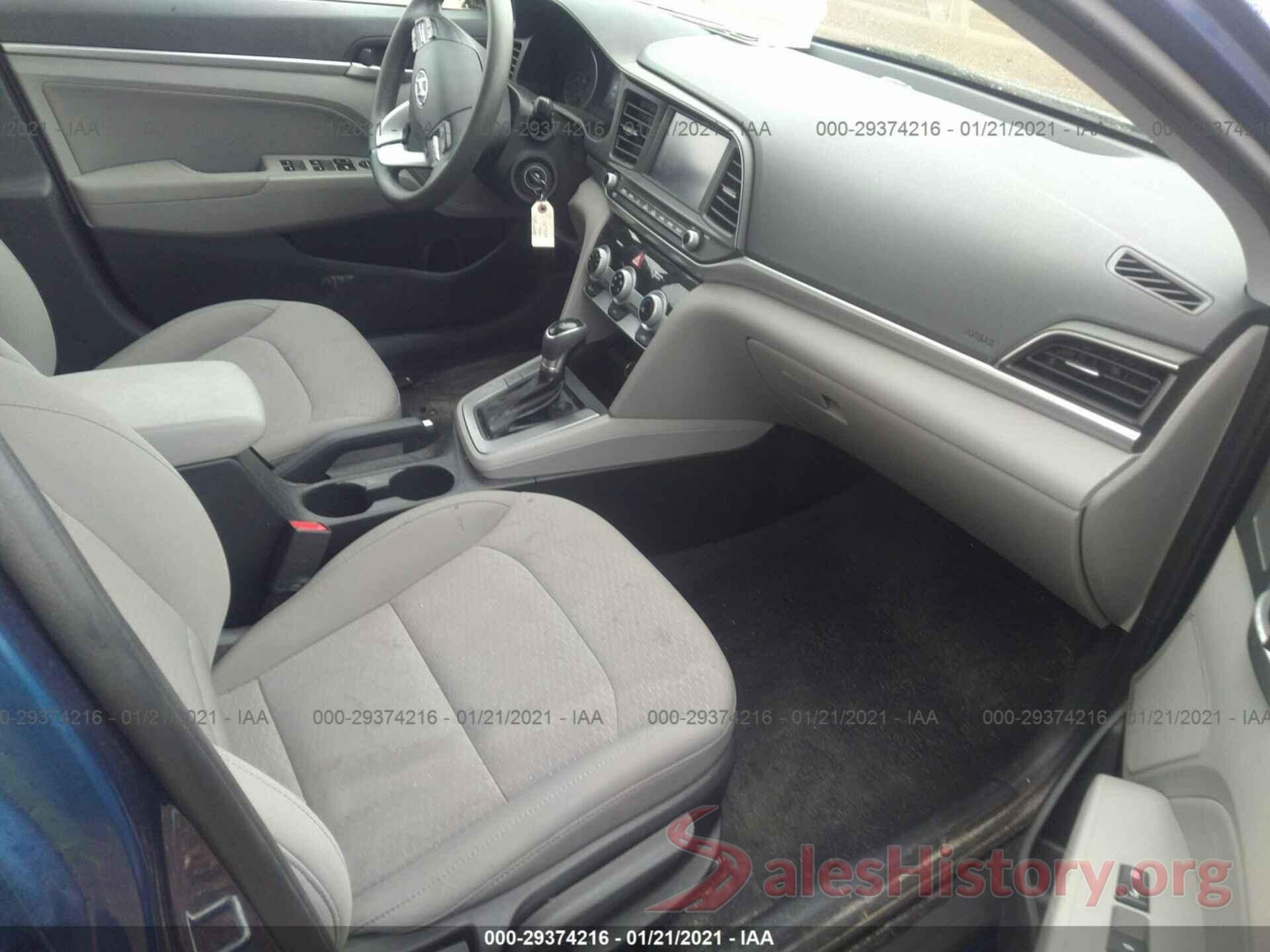 5NPD84LF1KH422107 2019 HYUNDAI ELANTRA