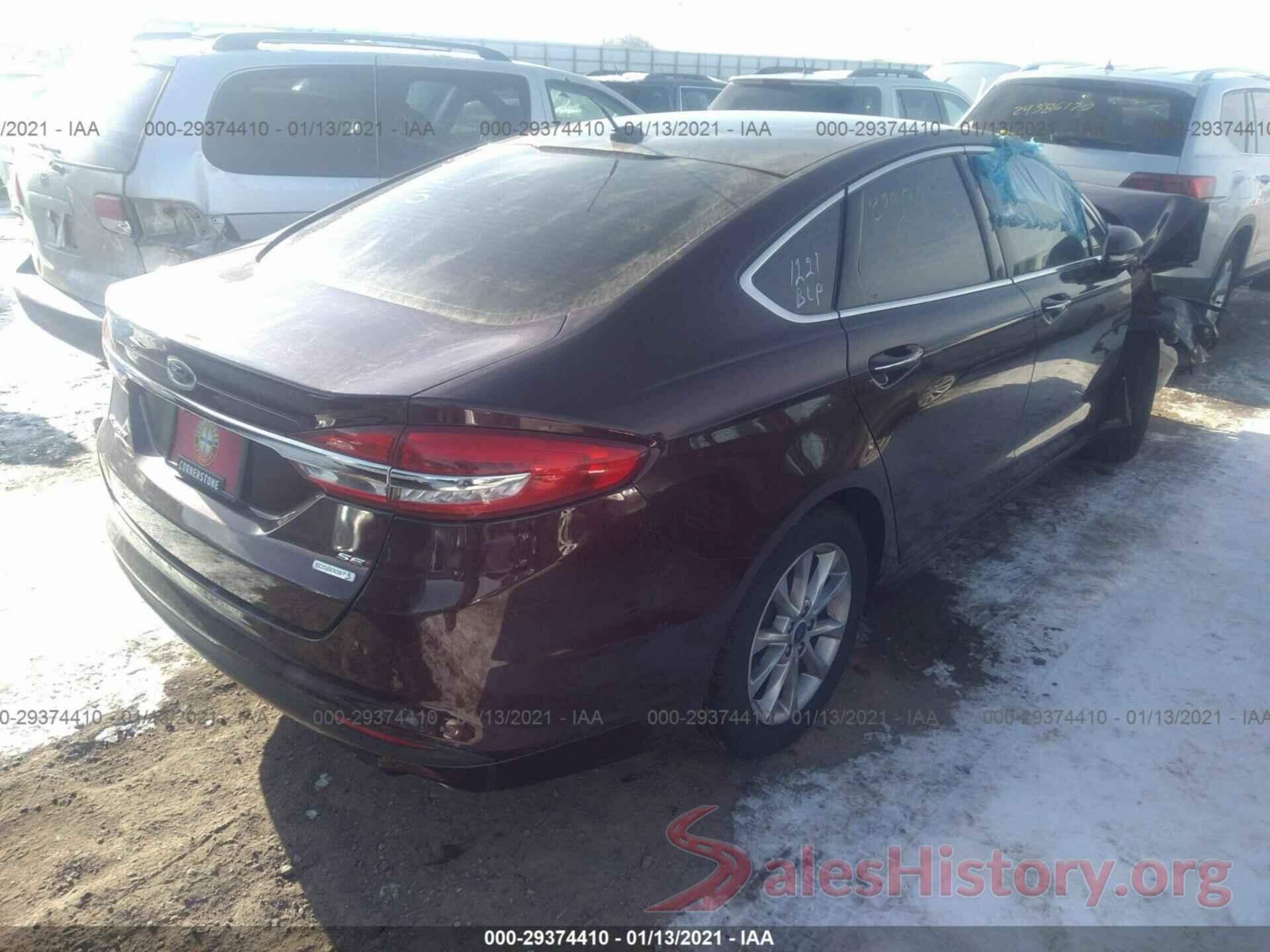 3FA6P0HD4HR221552 2017 FORD FUSION