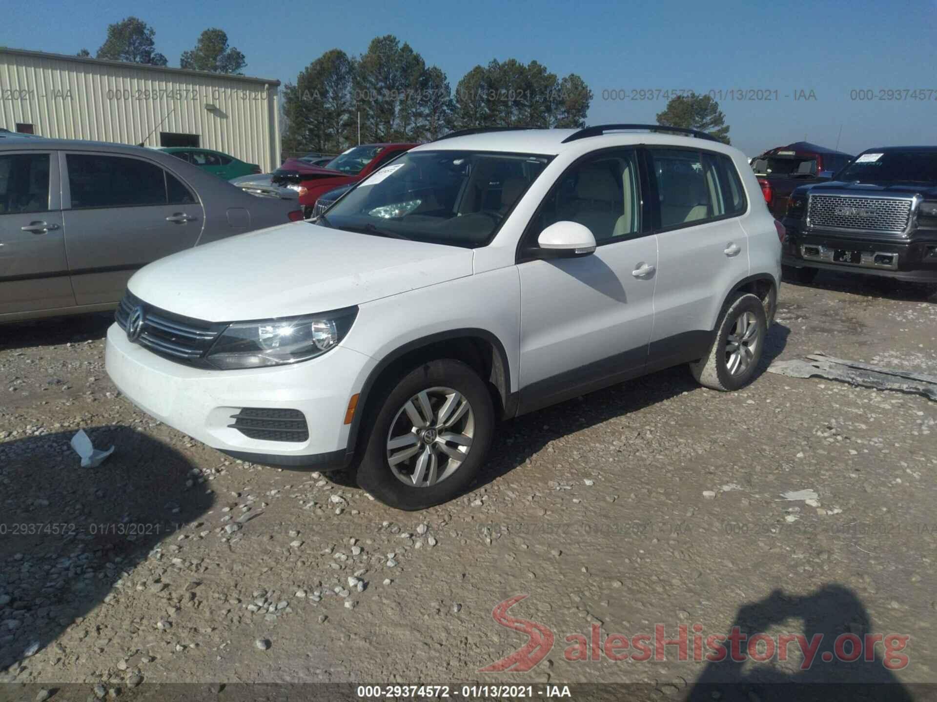 WVGAV7AX1GW565645 2016 VOLKSWAGEN TIGUAN