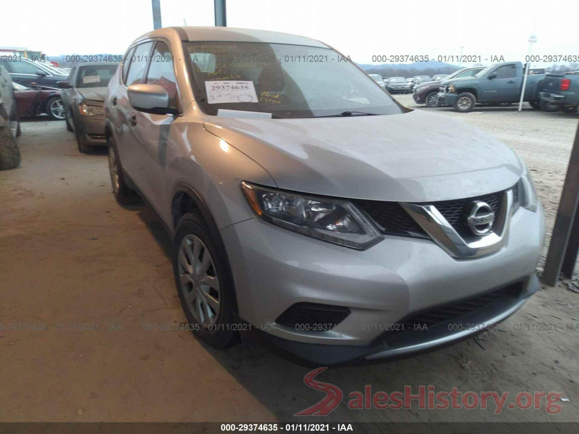 5N1AT2MT2GC824775 2016 NISSAN ROGUE