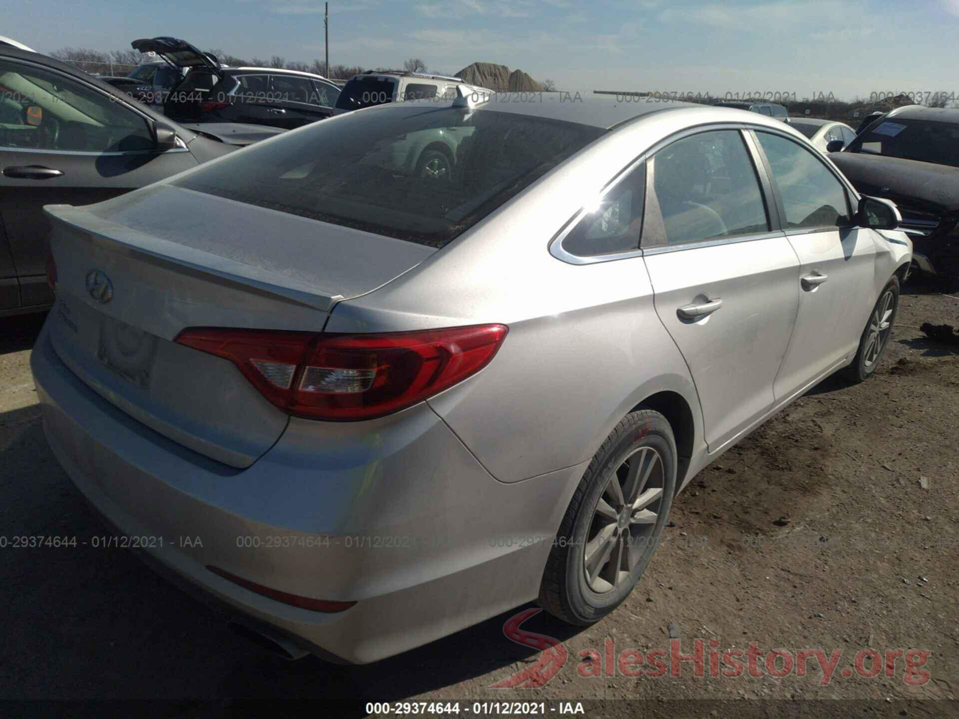 5NPE24AF8HH454442 2017 HYUNDAI SONATA