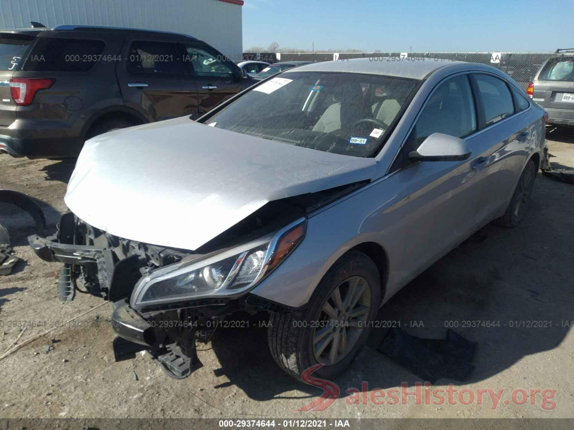 5NPE24AF8HH454442 2017 HYUNDAI SONATA