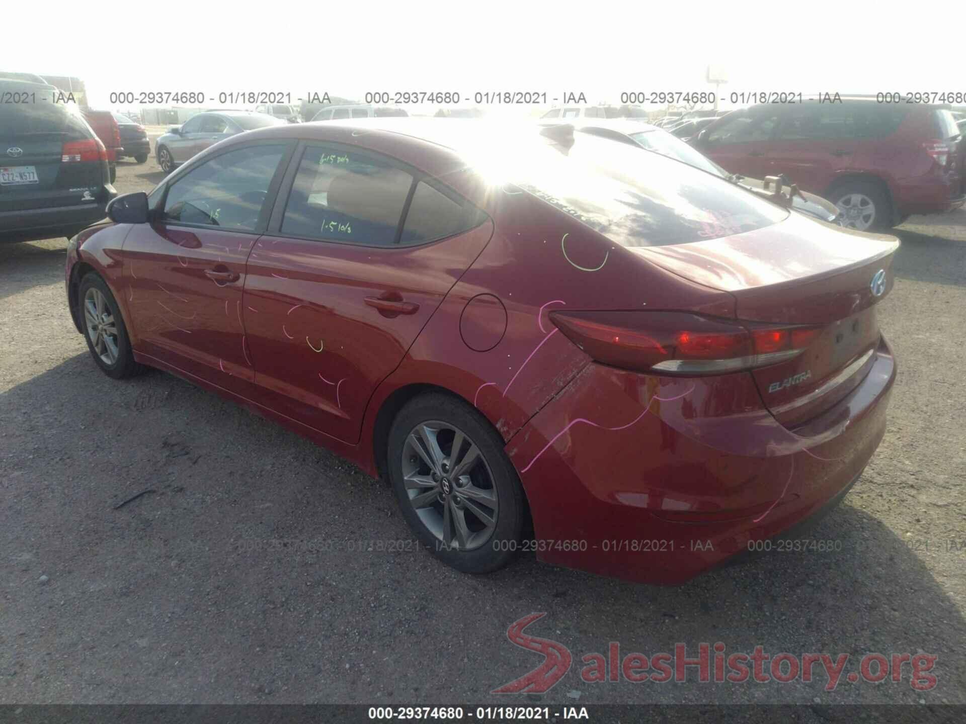 KMHD84LF1HU166173 2017 HYUNDAI ELANTRA