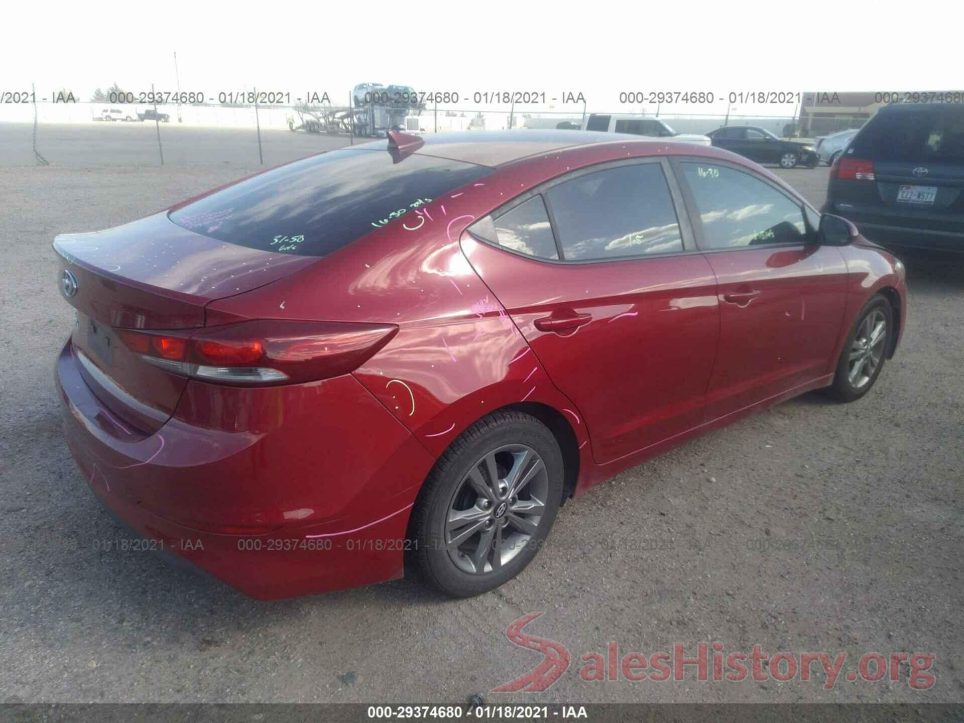 KMHD84LF1HU166173 2017 HYUNDAI ELANTRA