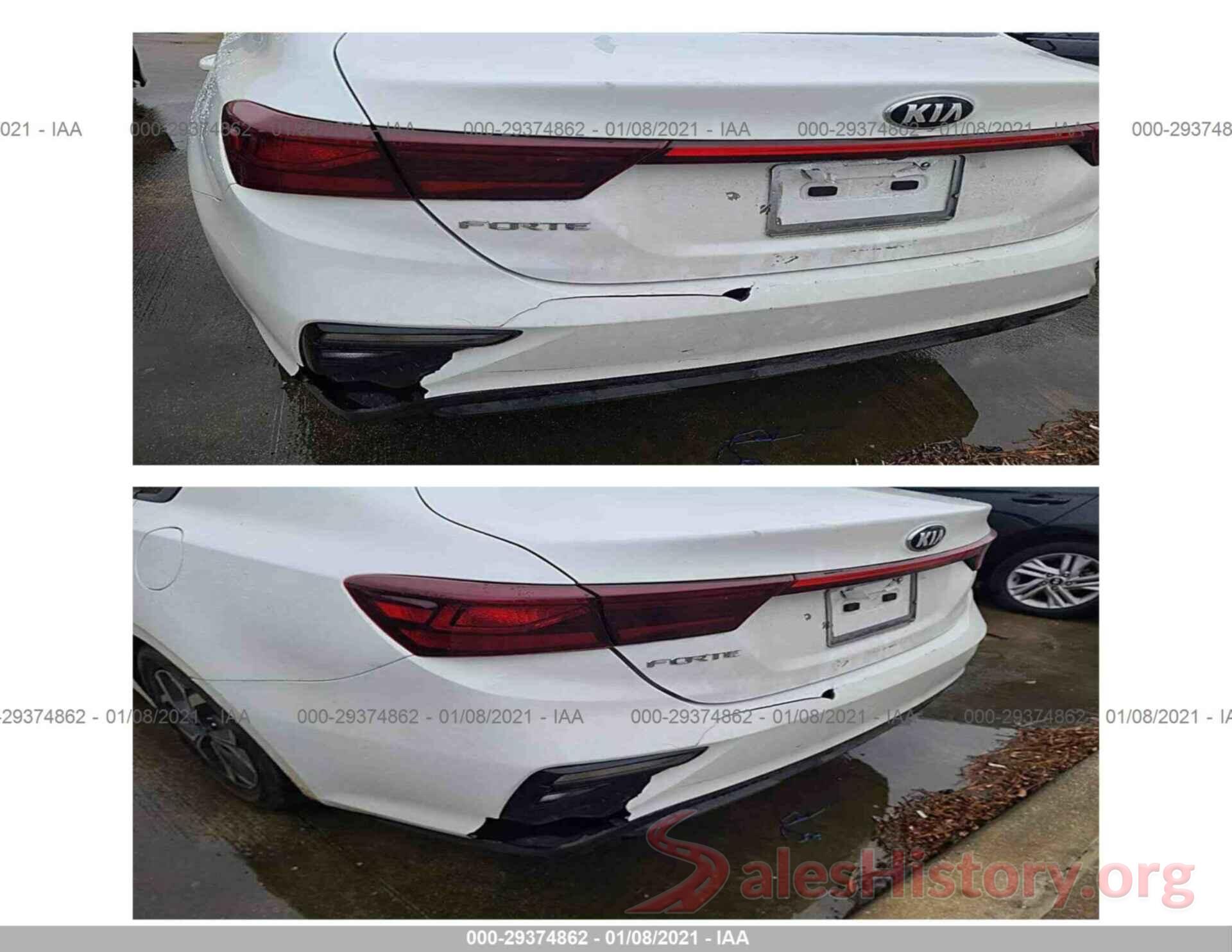 3KPF24ADXLE153493 2020 KIA FORTE