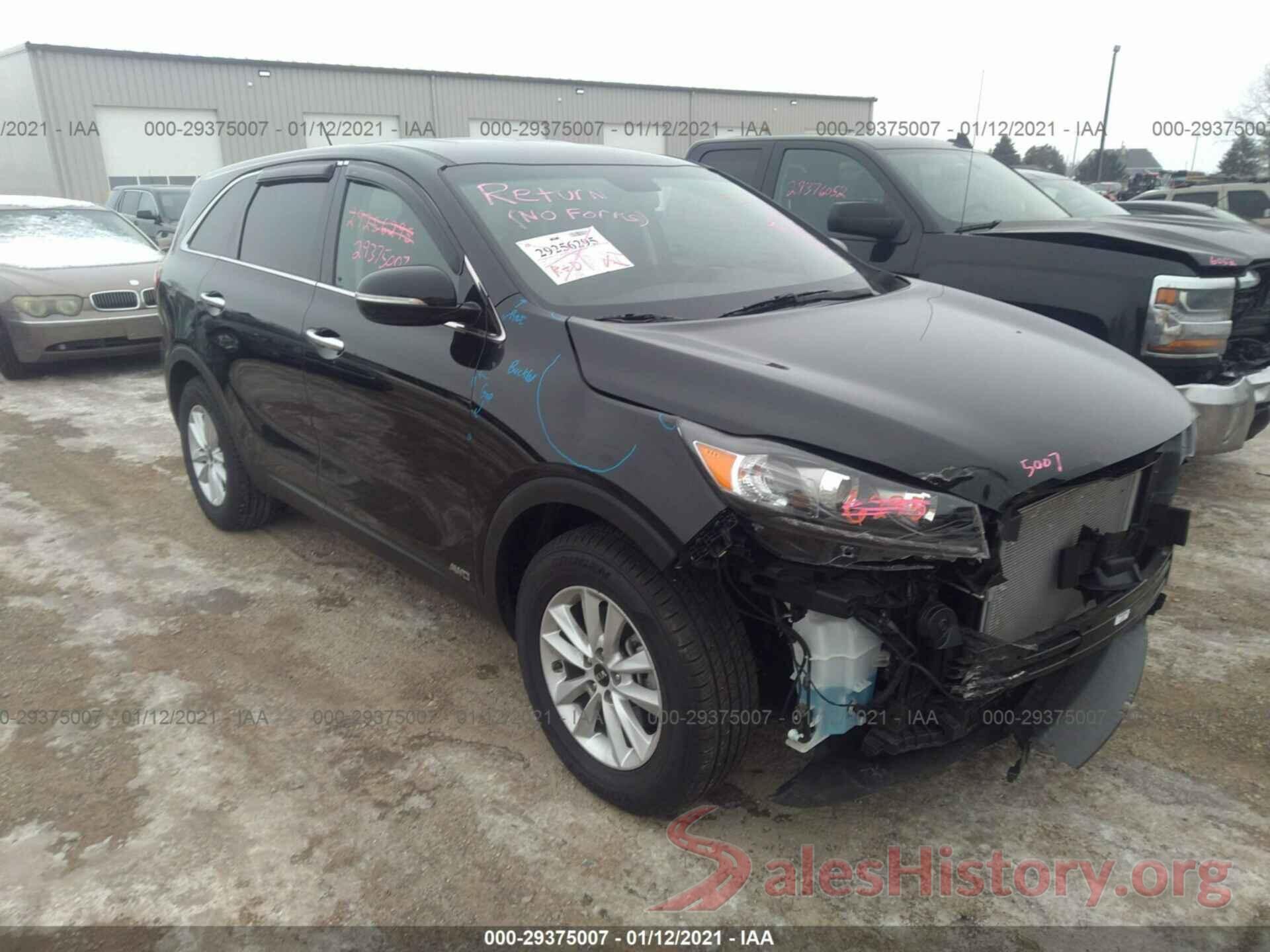 5XYPGDA33LG627543 2020 KIA SORENTO