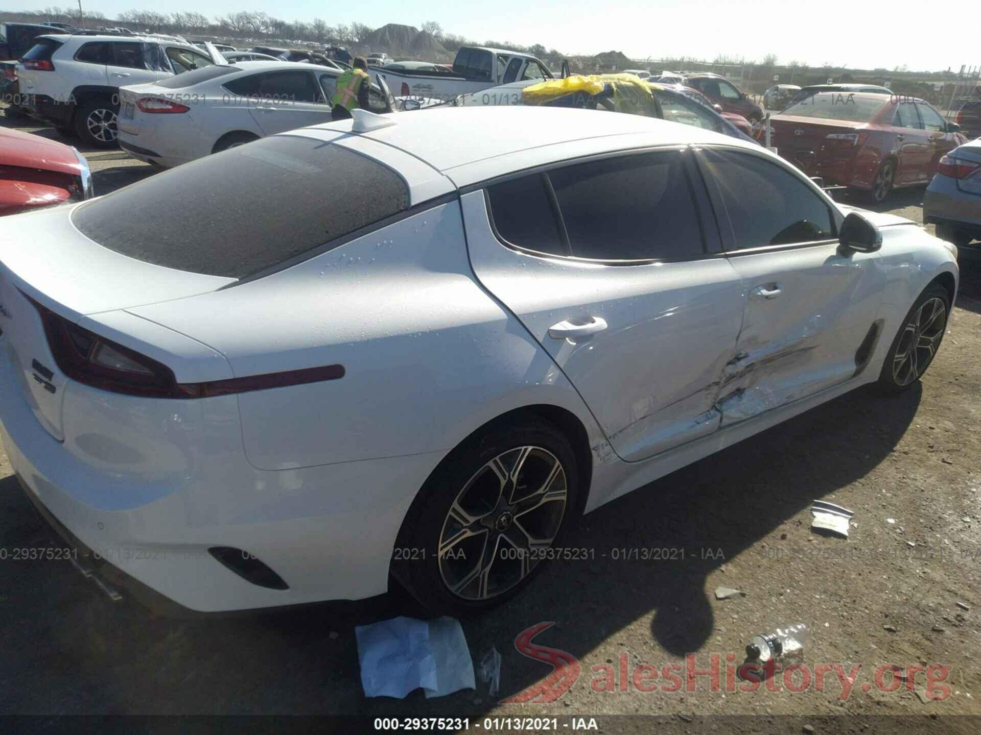 KNAE15LA1L6077012 2020 KIA STINGER