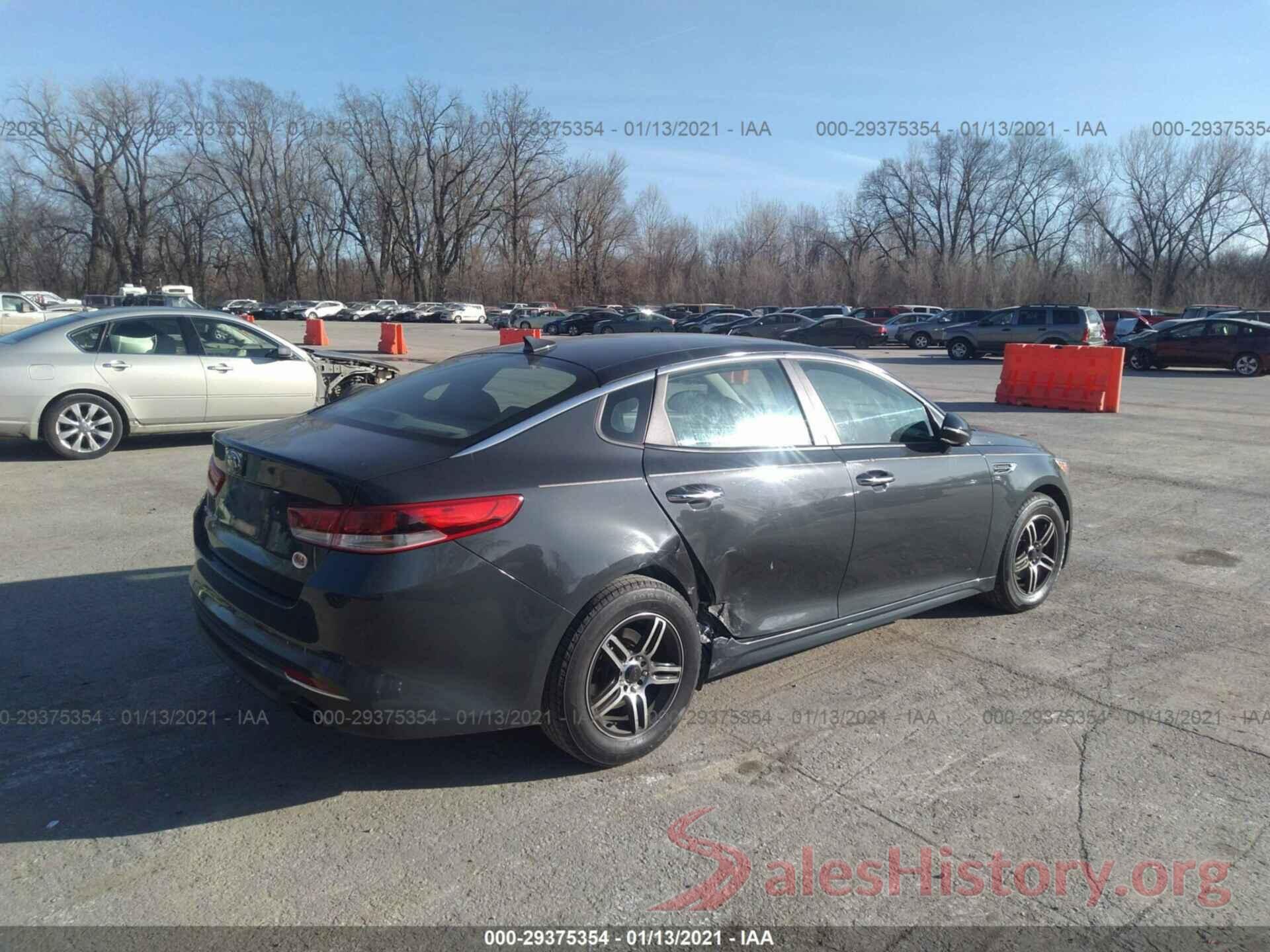 5XXGT4L37GG021827 2016 KIA OPTIMA