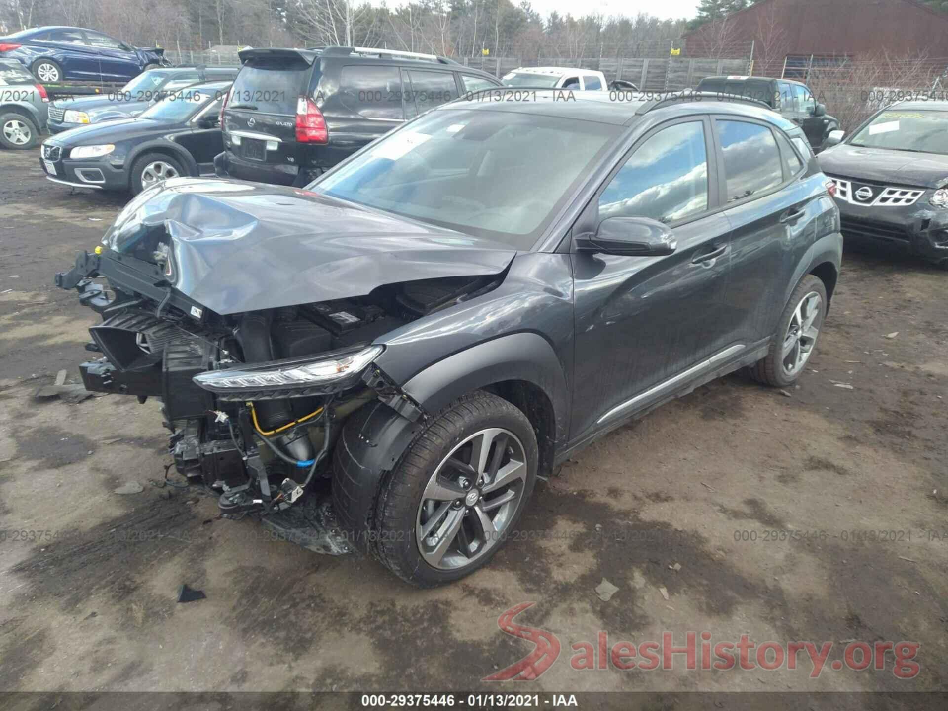 KM8K5CA53LU549030 2020 HYUNDAI KONA