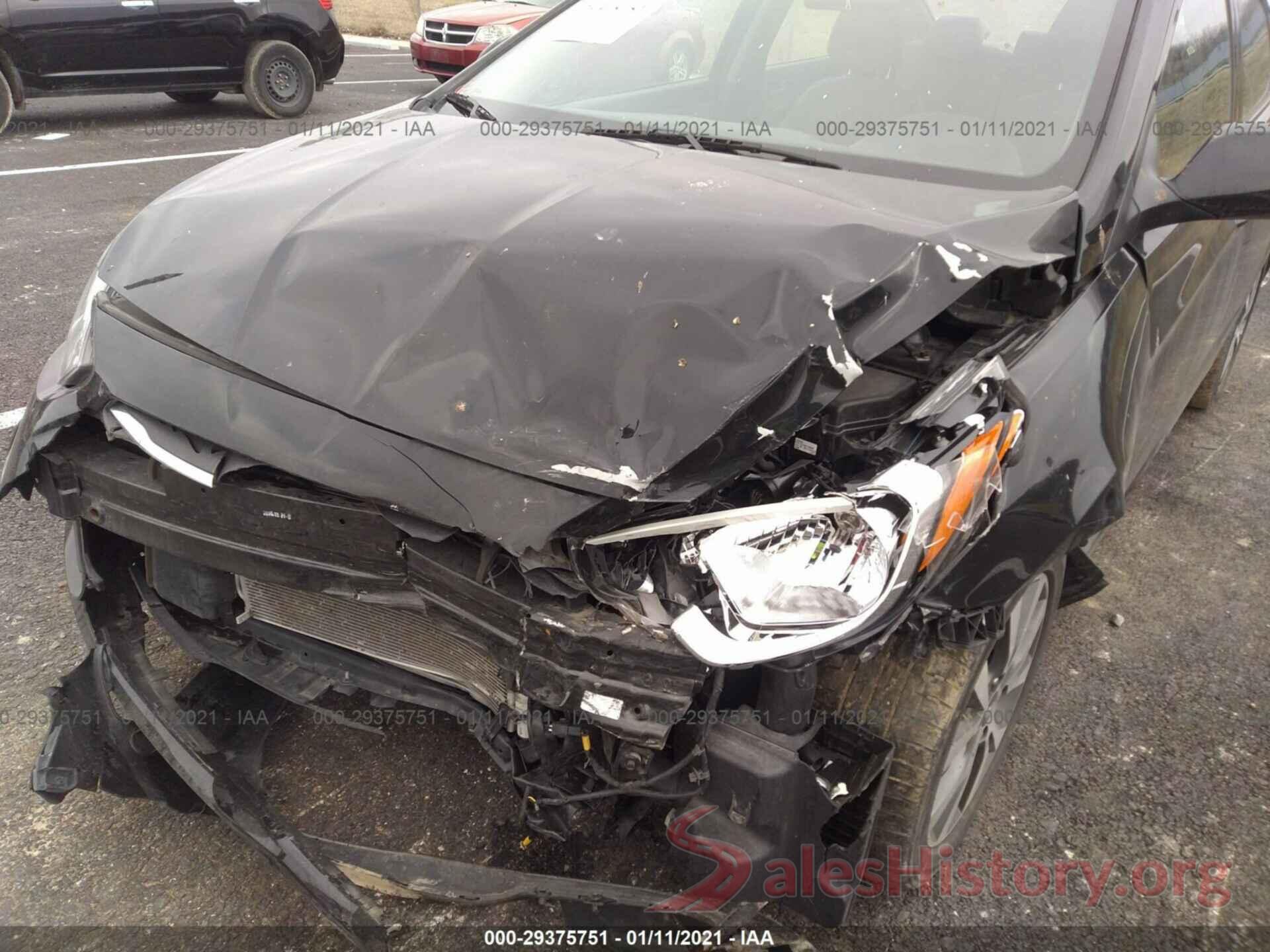 KMHCT4AEXHU255163 2017 HYUNDAI ACCENT