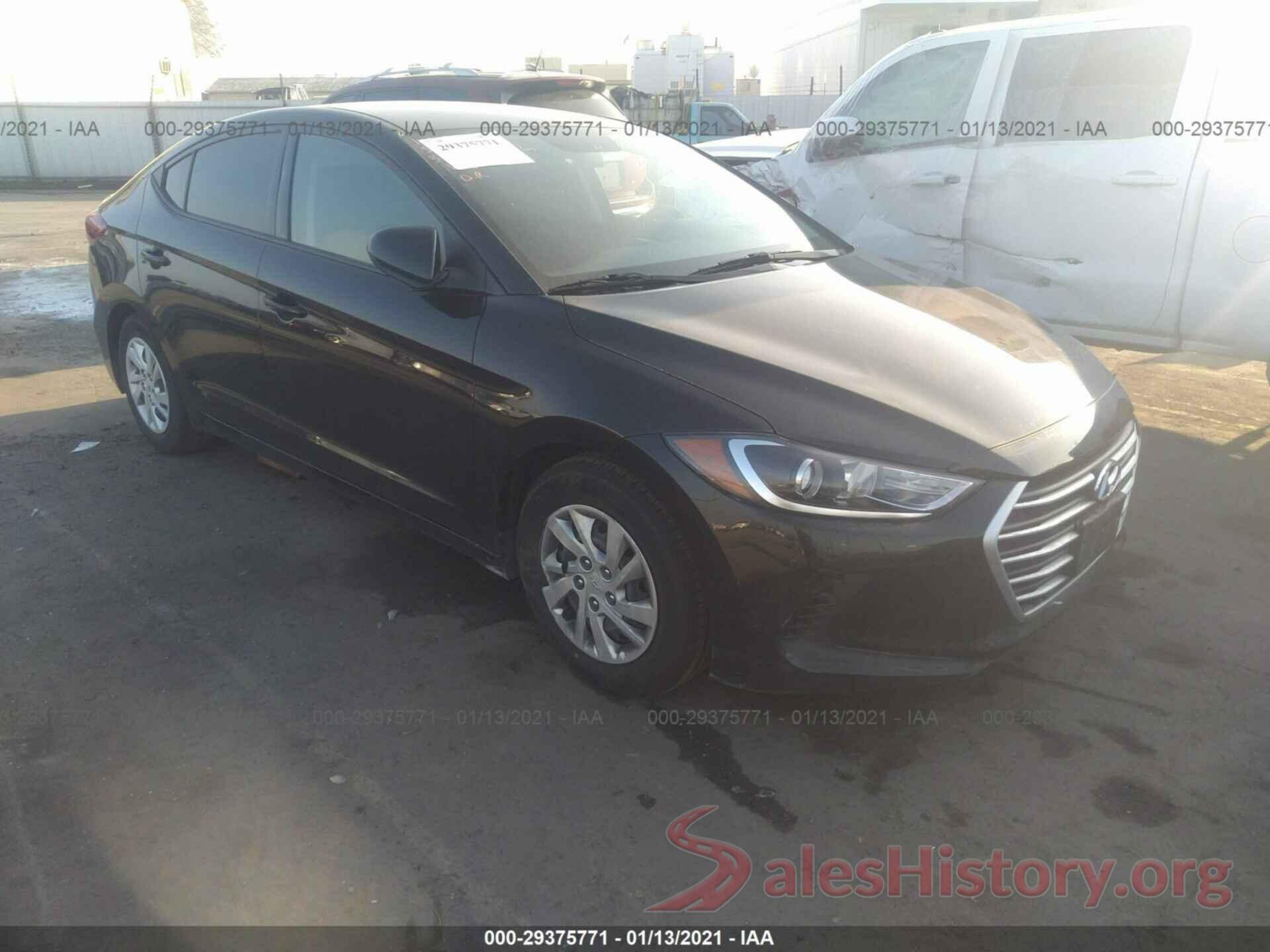 5NPD74LF7JH354574 2018 HYUNDAI ELANTRA