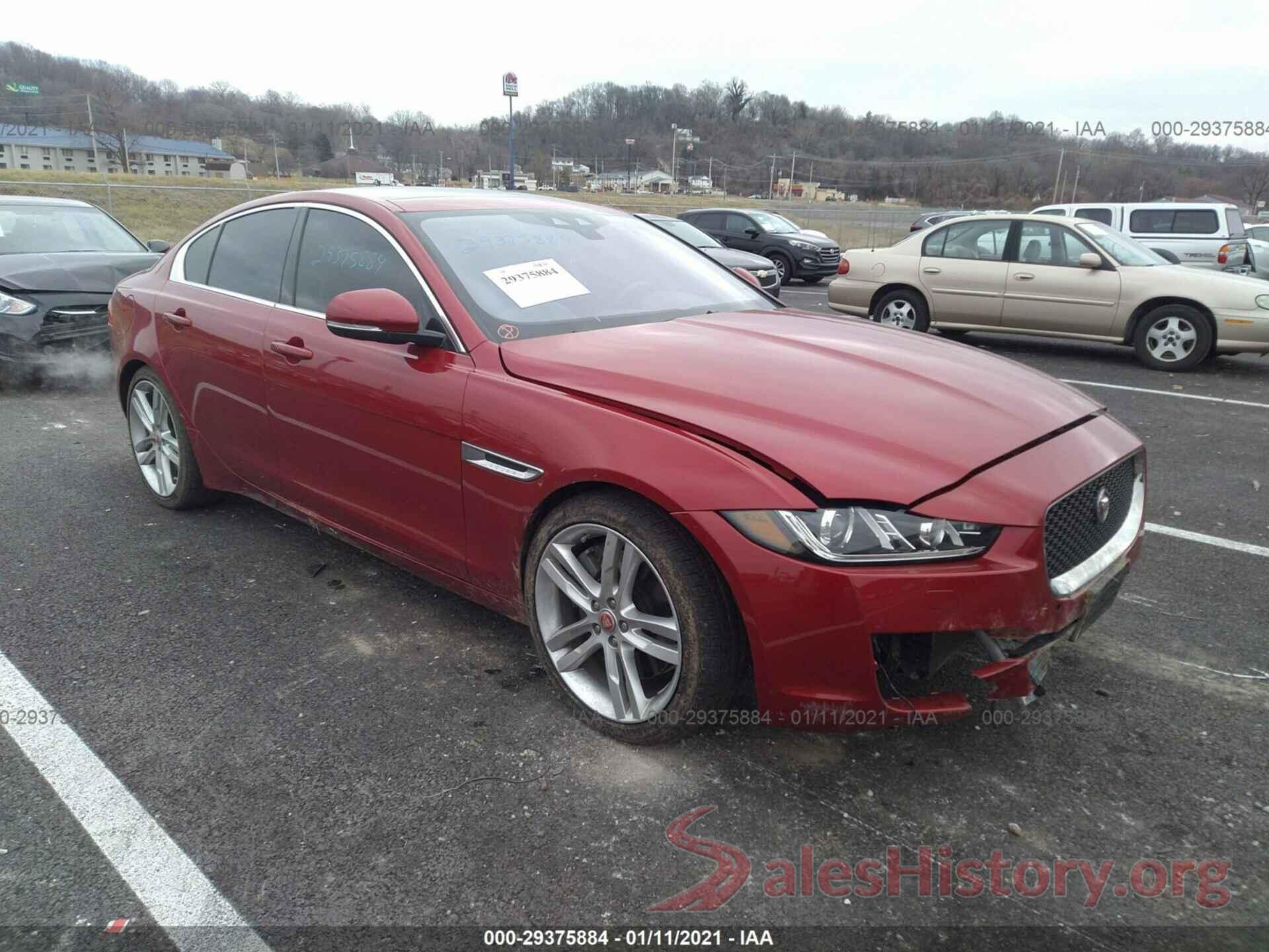 SAJAK4BV3HA960547 2017 JAGUAR XE