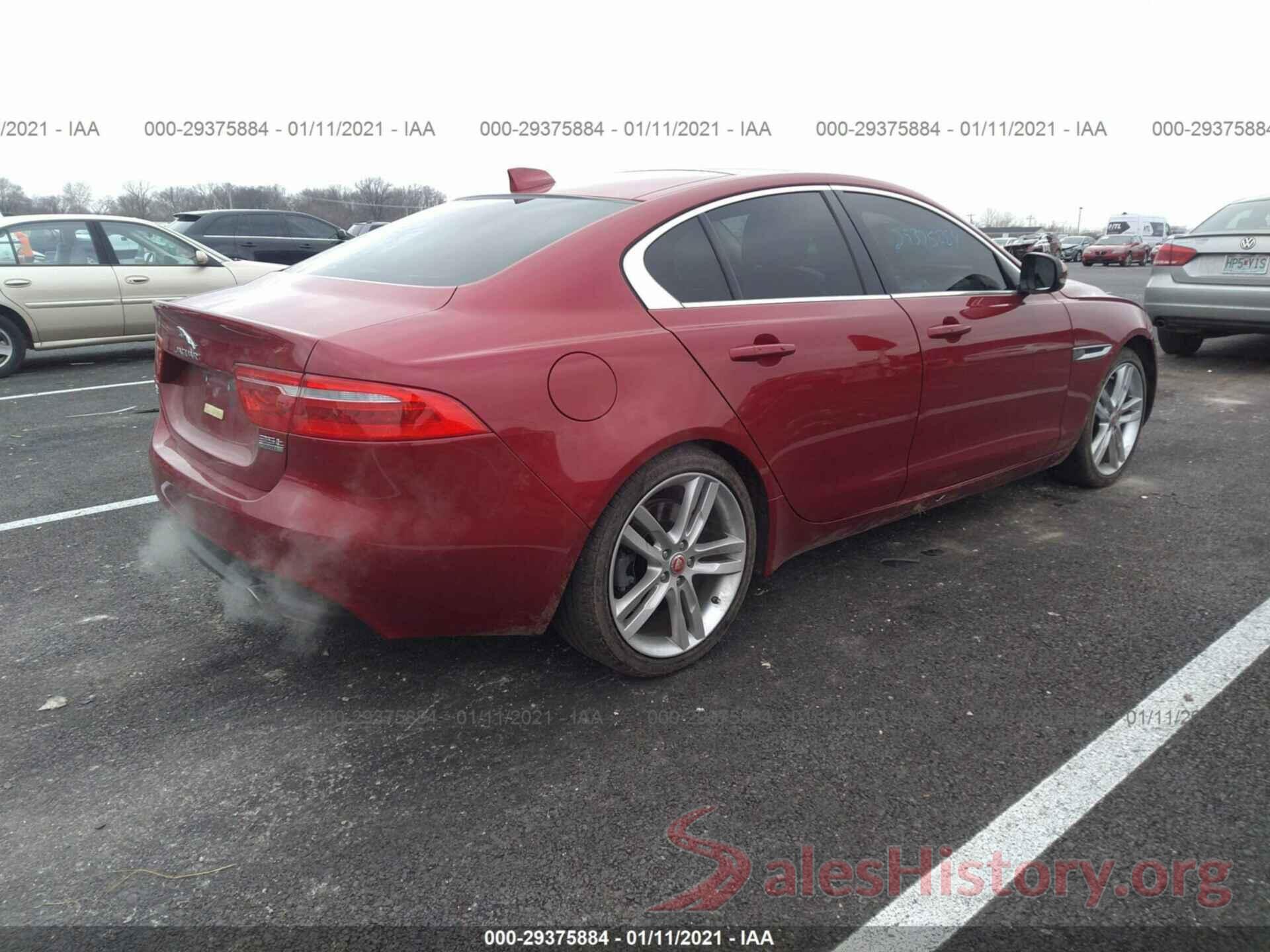 SAJAK4BV3HA960547 2017 JAGUAR XE