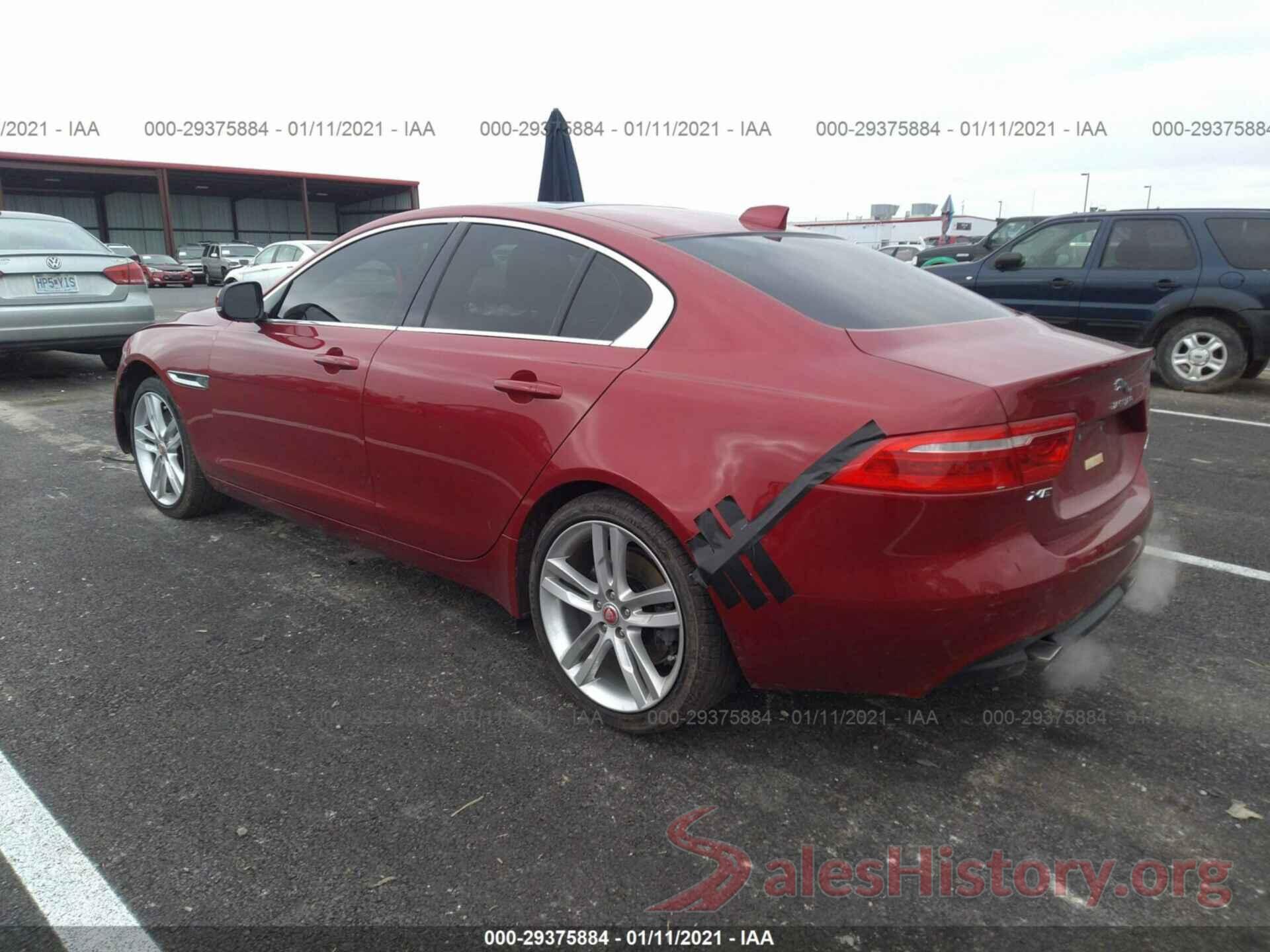 SAJAK4BV3HA960547 2017 JAGUAR XE