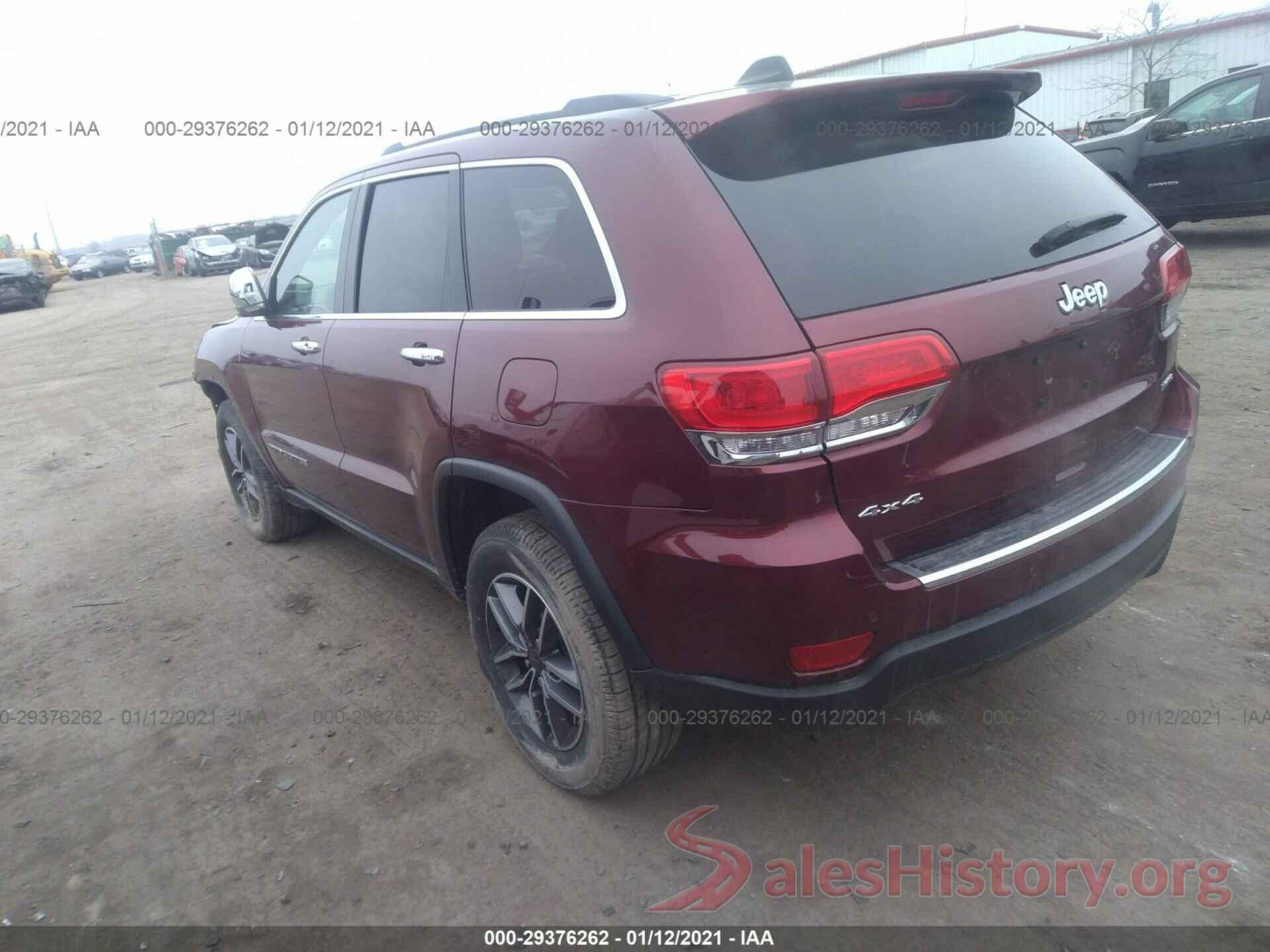 1C4RJFBG2KC718944 2019 JEEP GRAND CHEROKEE