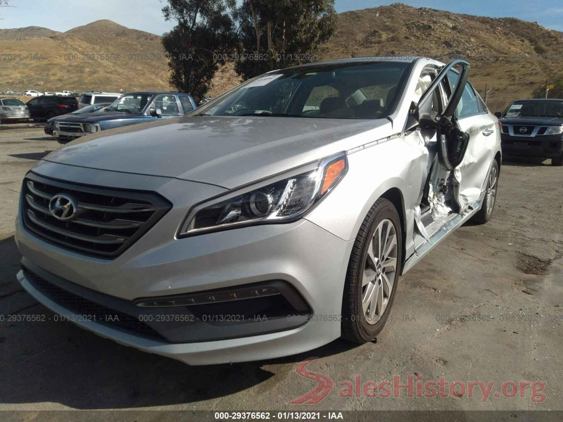 5NPE34AF9HH488077 2017 HYUNDAI SONATA