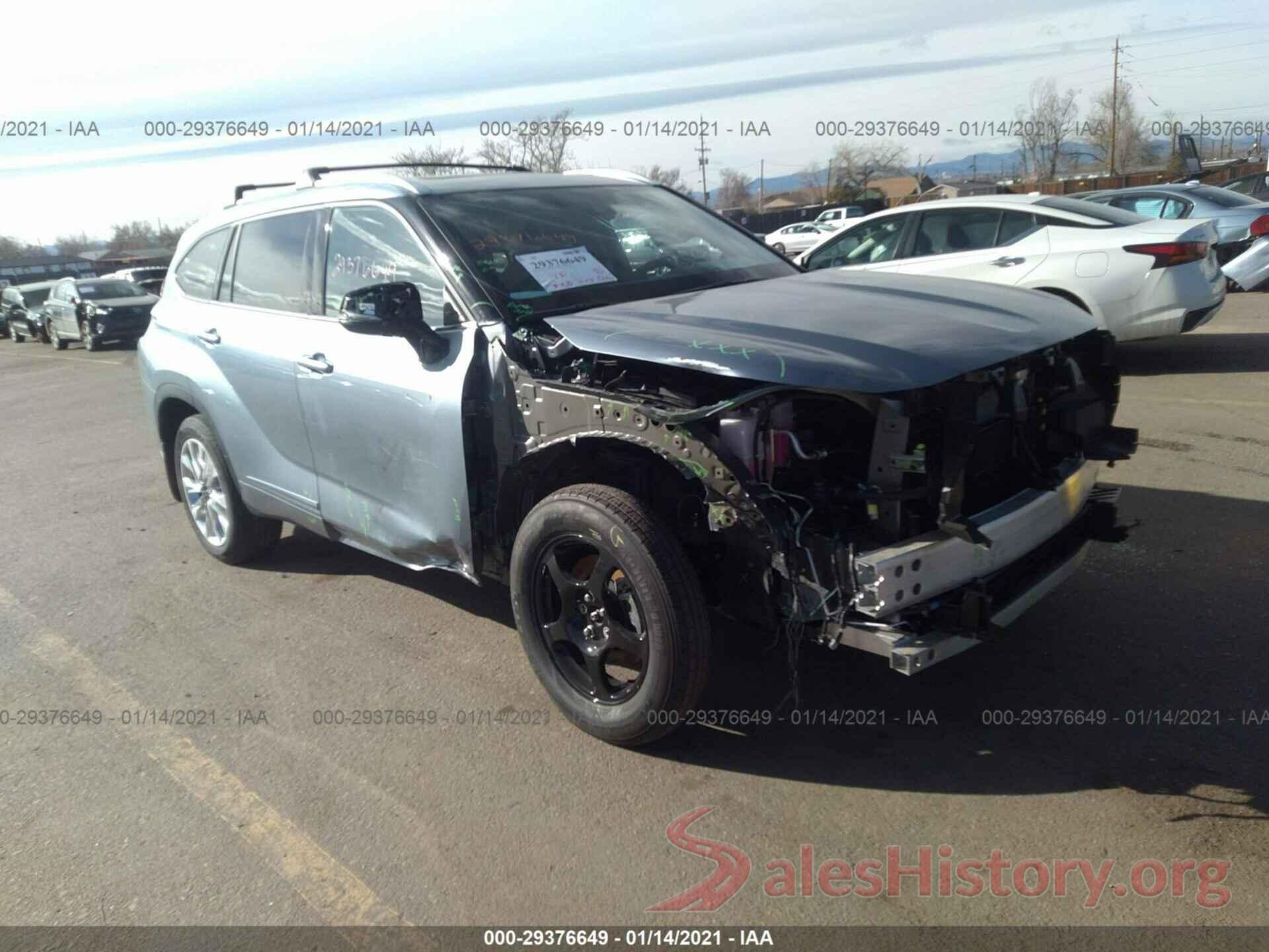 5TDXBRCH8LS011294 2020 TOYOTA HIGHLANDER