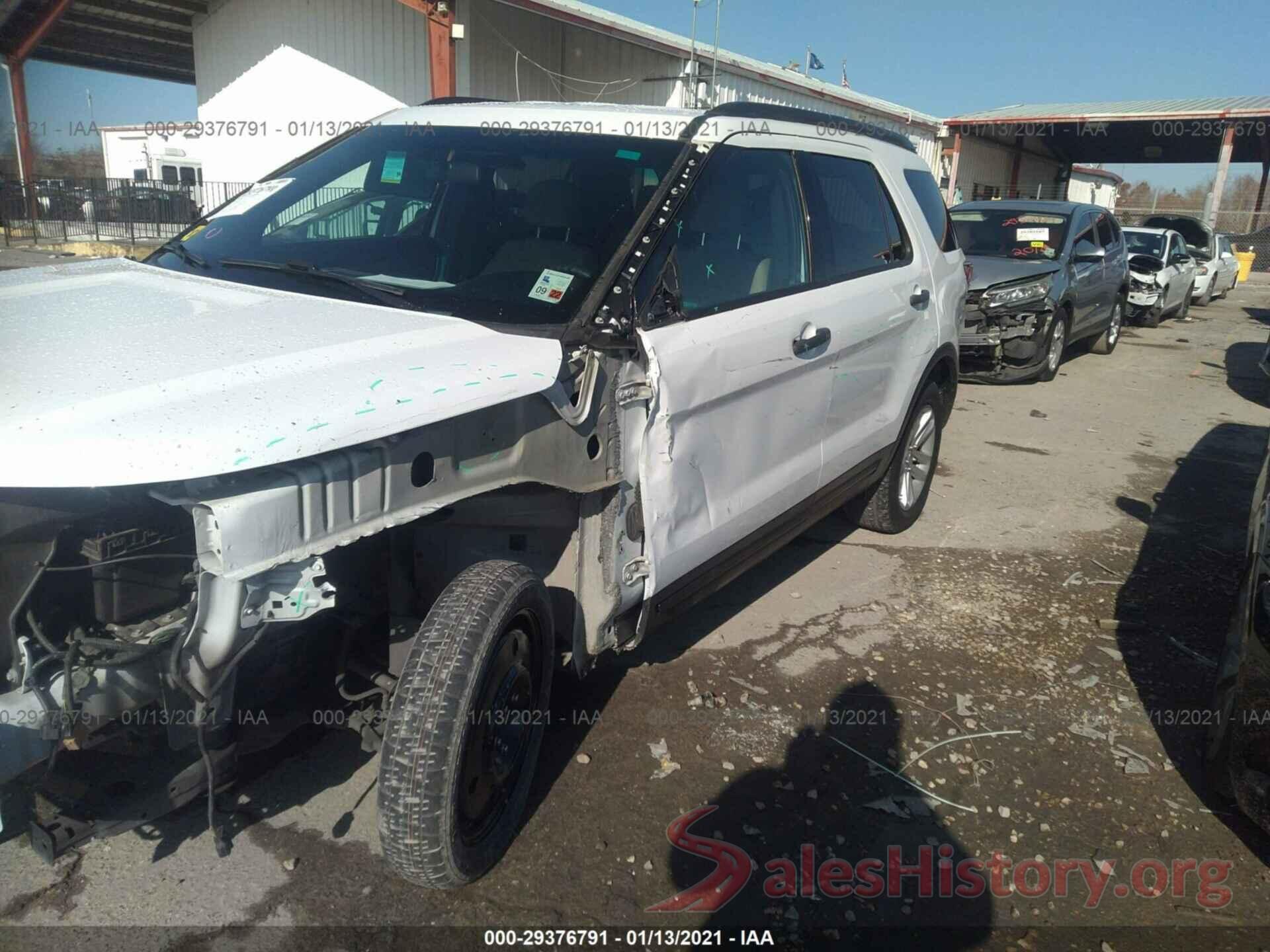 1FM5K7B89GGB31291 2016 FORD EXPLORER