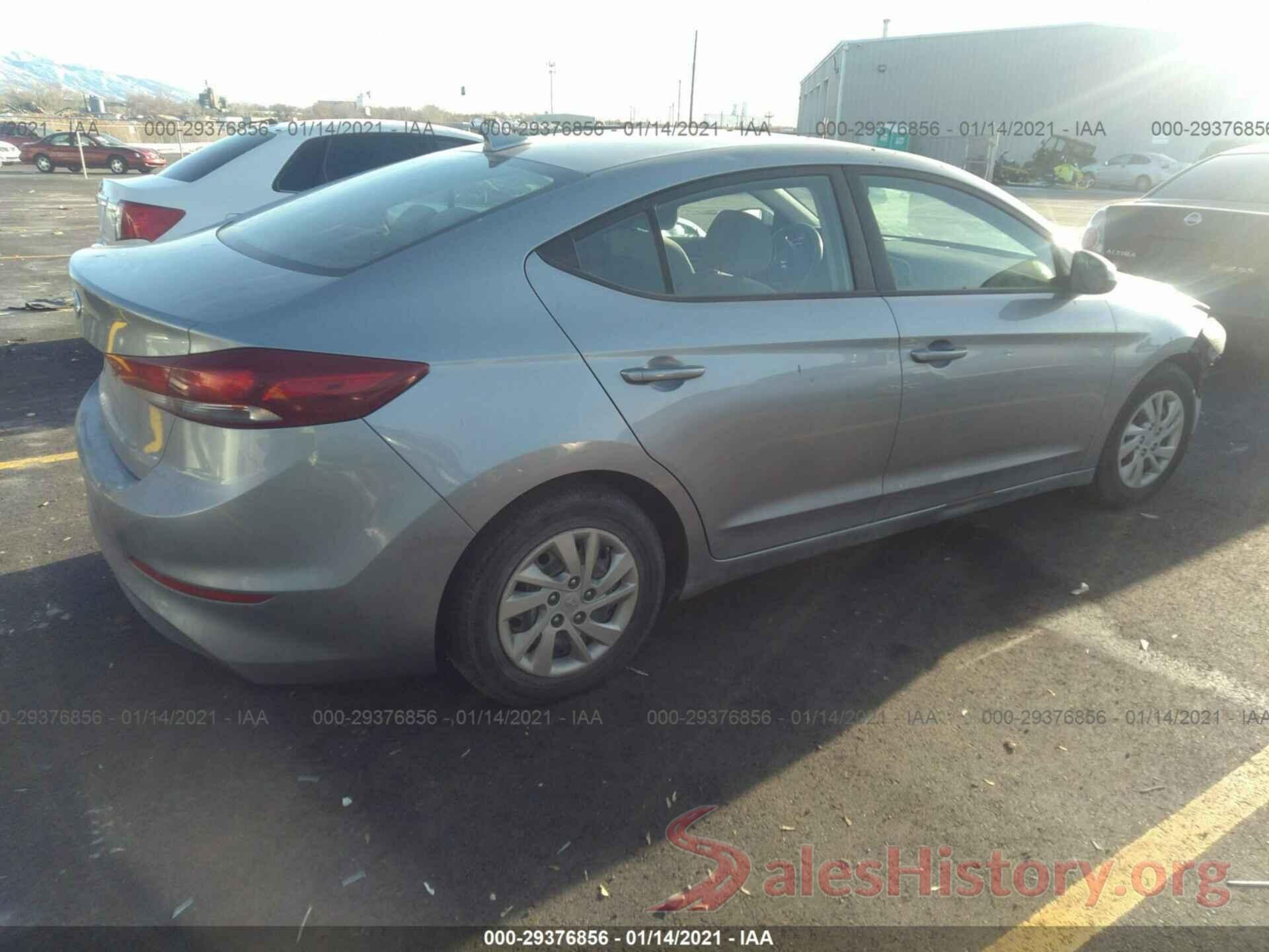 5NPD74LF0HH082525 2017 HYUNDAI ELANTRA