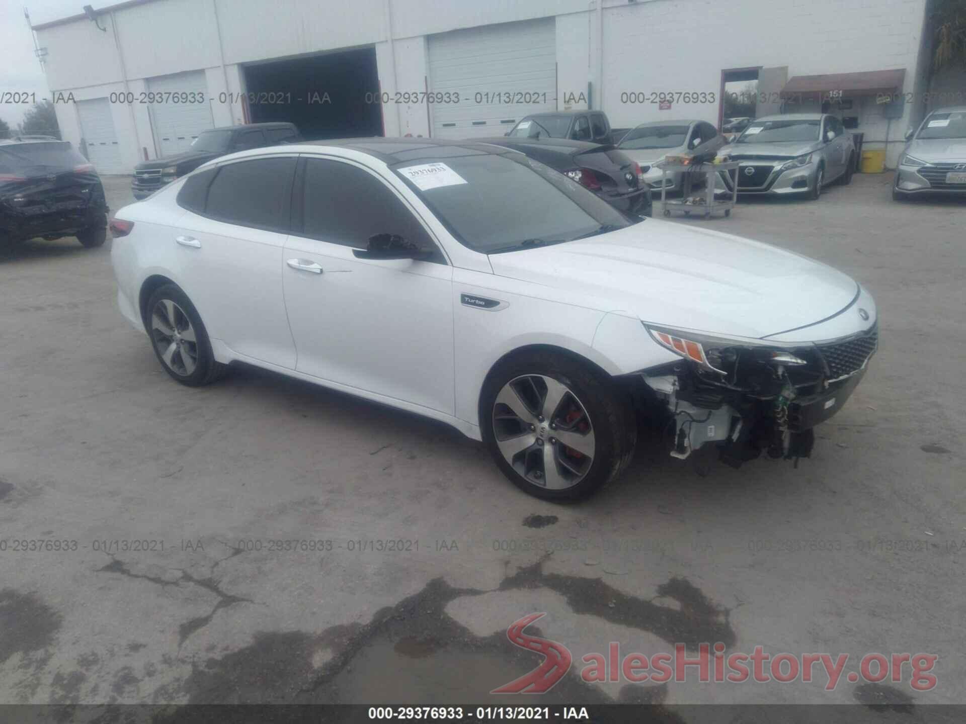 5XXGW4L24GG001405 2016 KIA OPTIMA