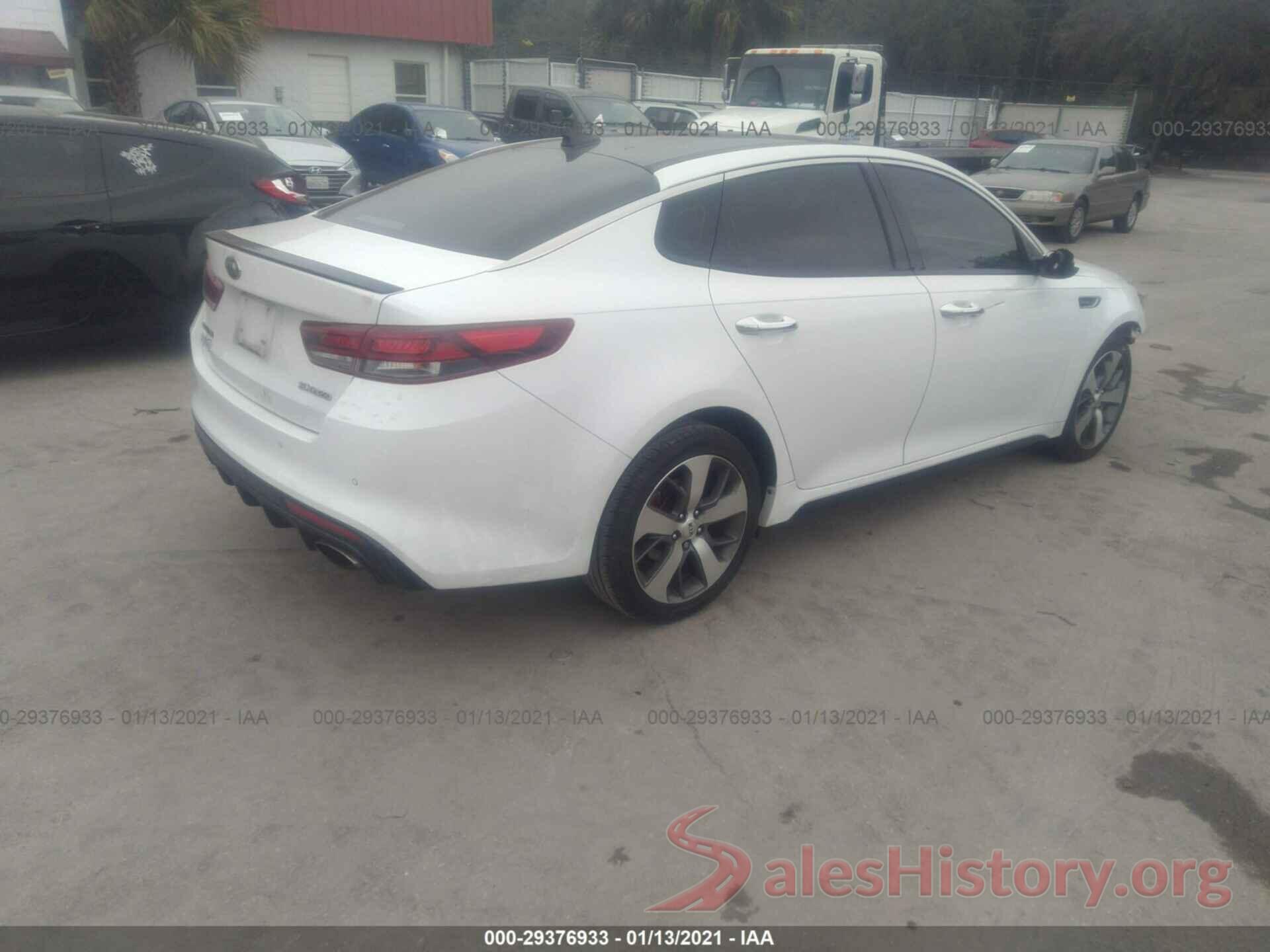 5XXGW4L24GG001405 2016 KIA OPTIMA