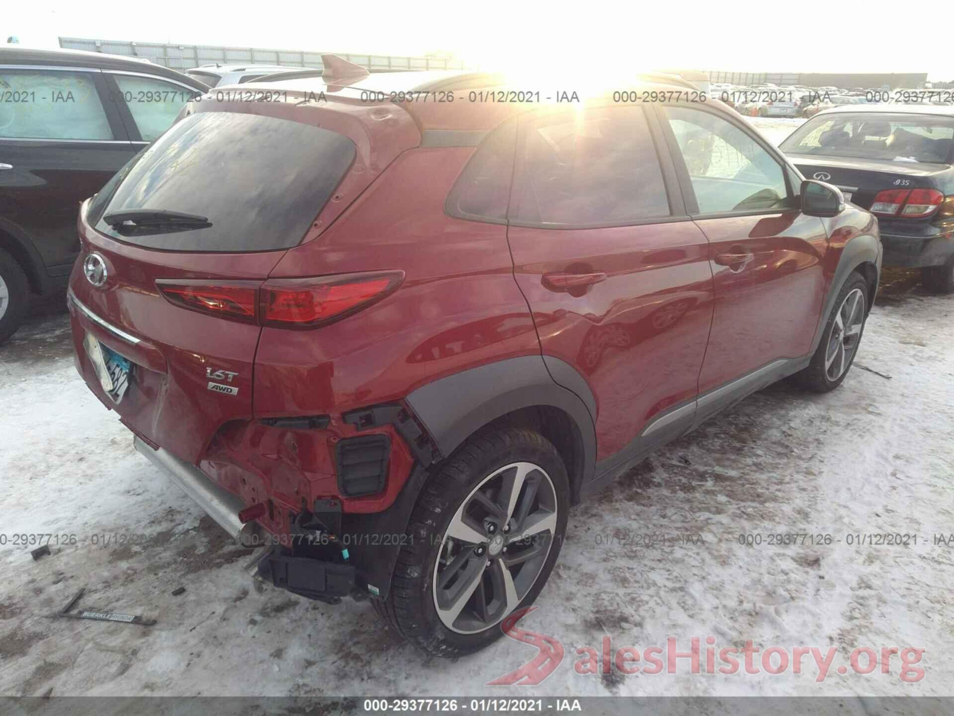 KM8K3CA51LU489917 2020 HYUNDAI KONA