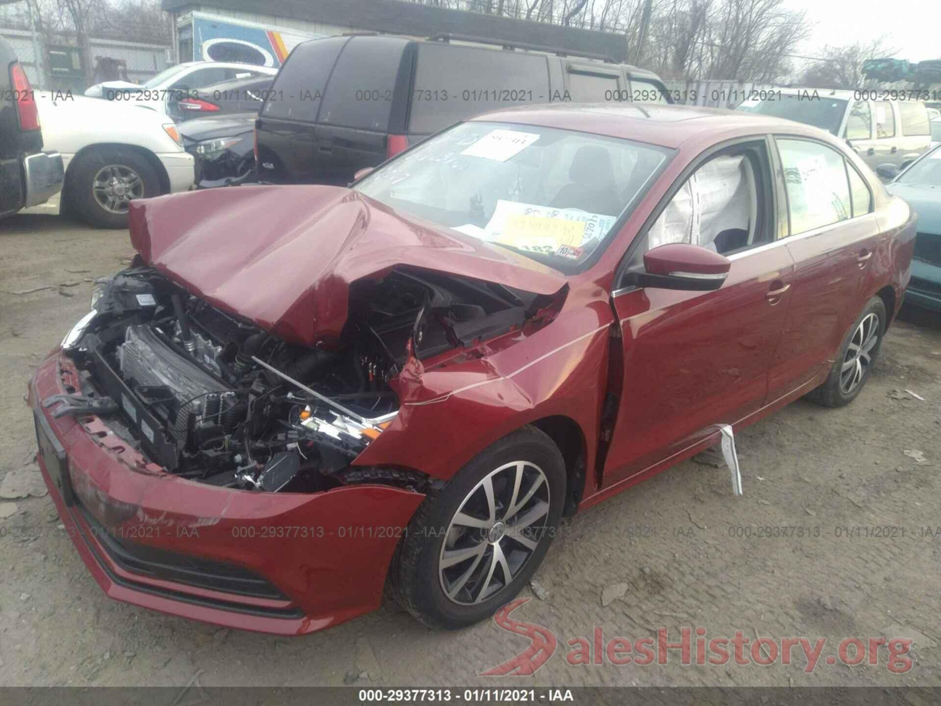 3VWDB7AJ7HM403412 2017 VOLKSWAGEN JETTA