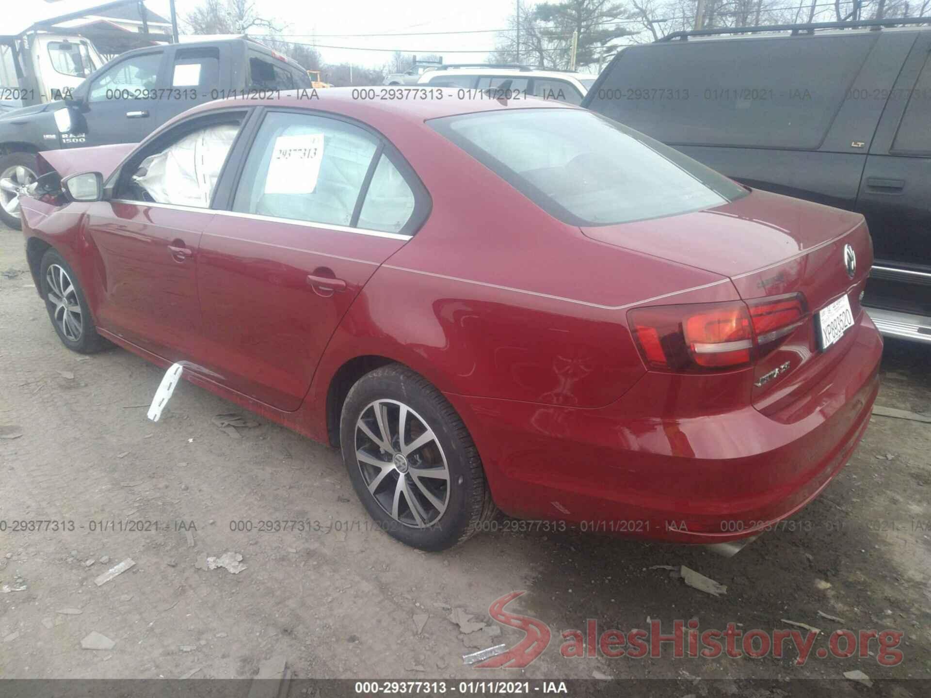 3VWDB7AJ7HM403412 2017 VOLKSWAGEN JETTA