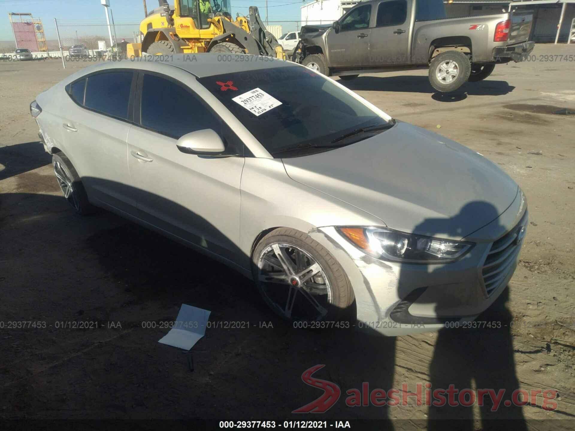 5NPD74LF5HH189117 2017 HYUNDAI ELANTRA