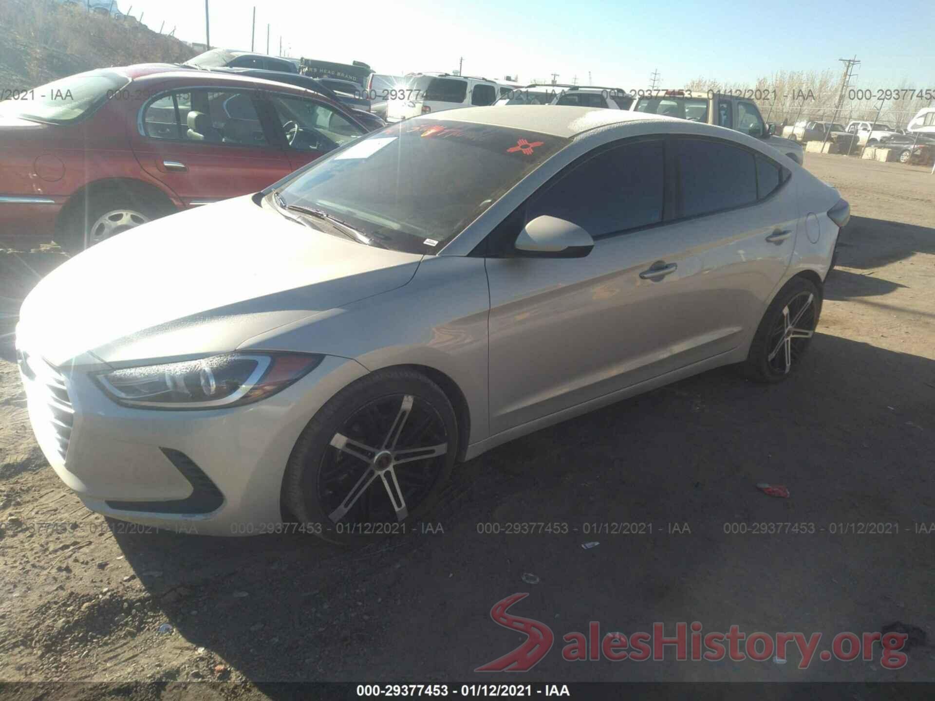 5NPD74LF5HH189117 2017 HYUNDAI ELANTRA