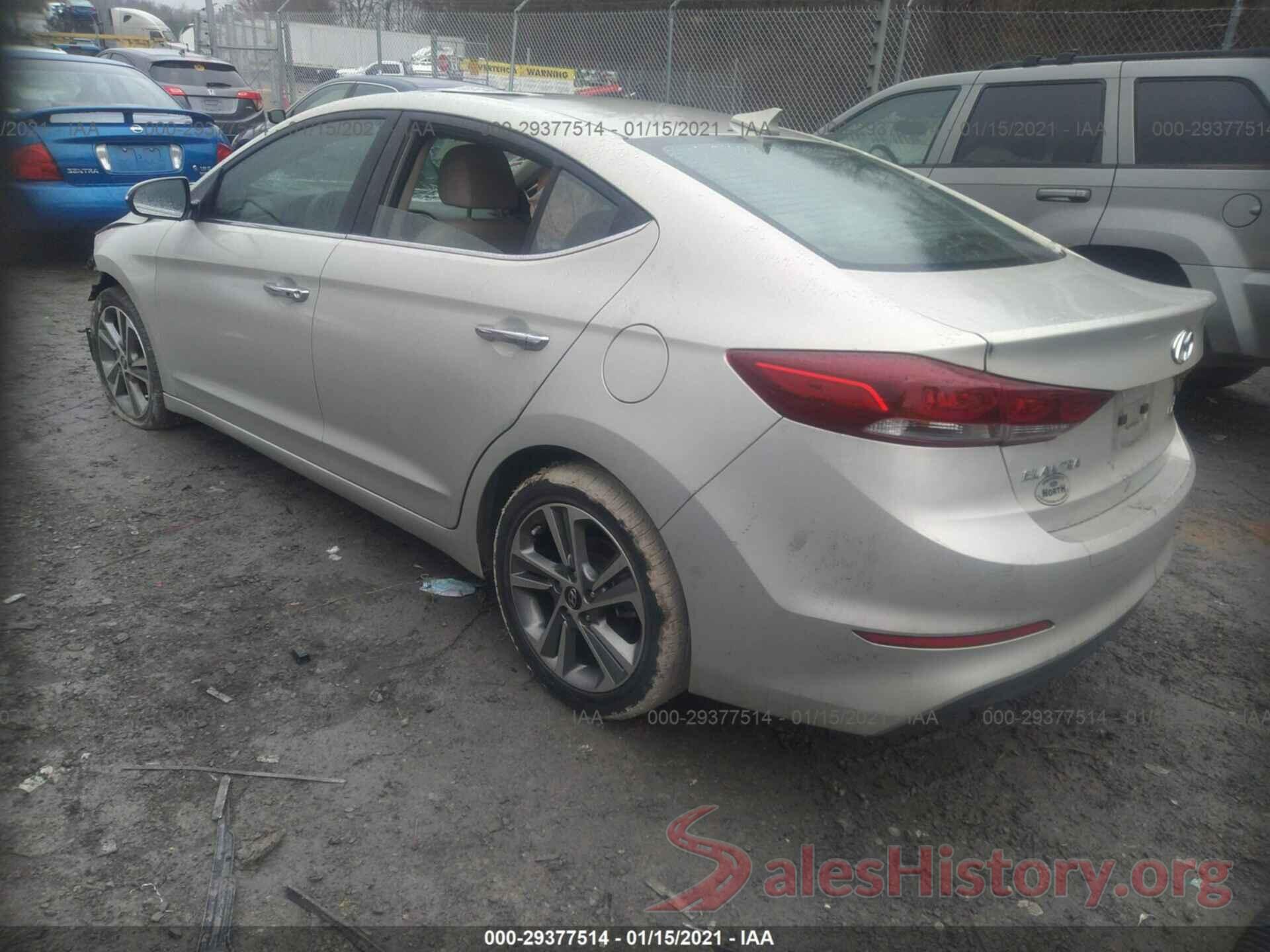 KMHD84LF7HU063128 2017 HYUNDAI ELANTRA