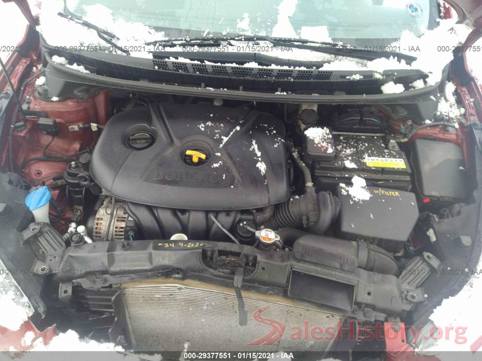 5NPDH4AE1GH793754 2016 HYUNDAI ELANTRA