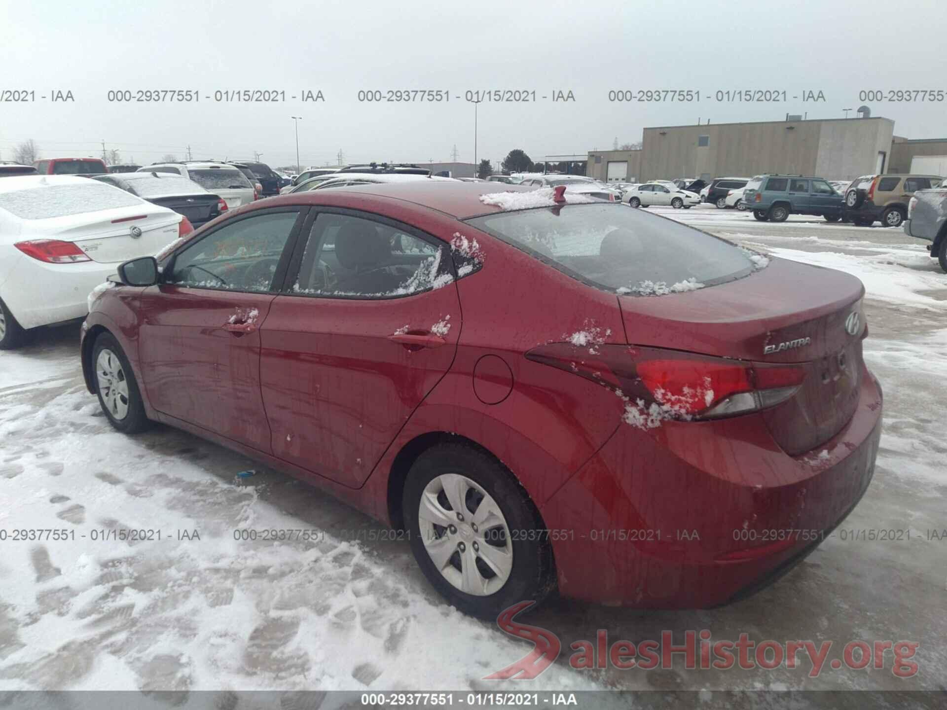 5NPDH4AE1GH793754 2016 HYUNDAI ELANTRA